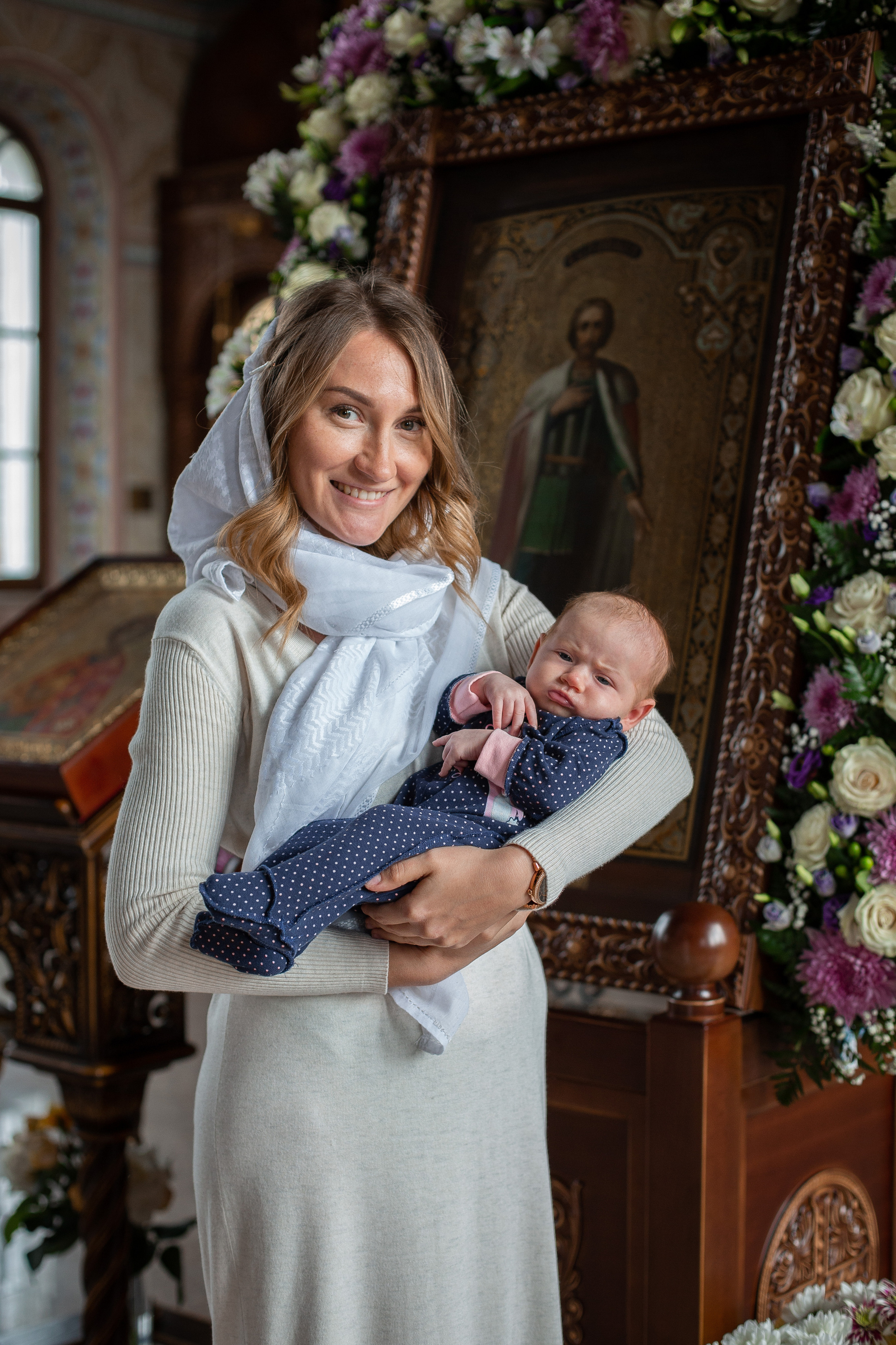 Крещение. Фотограф беременности и семейный фотограф в Нижнем Новгороде Мила Шелест
