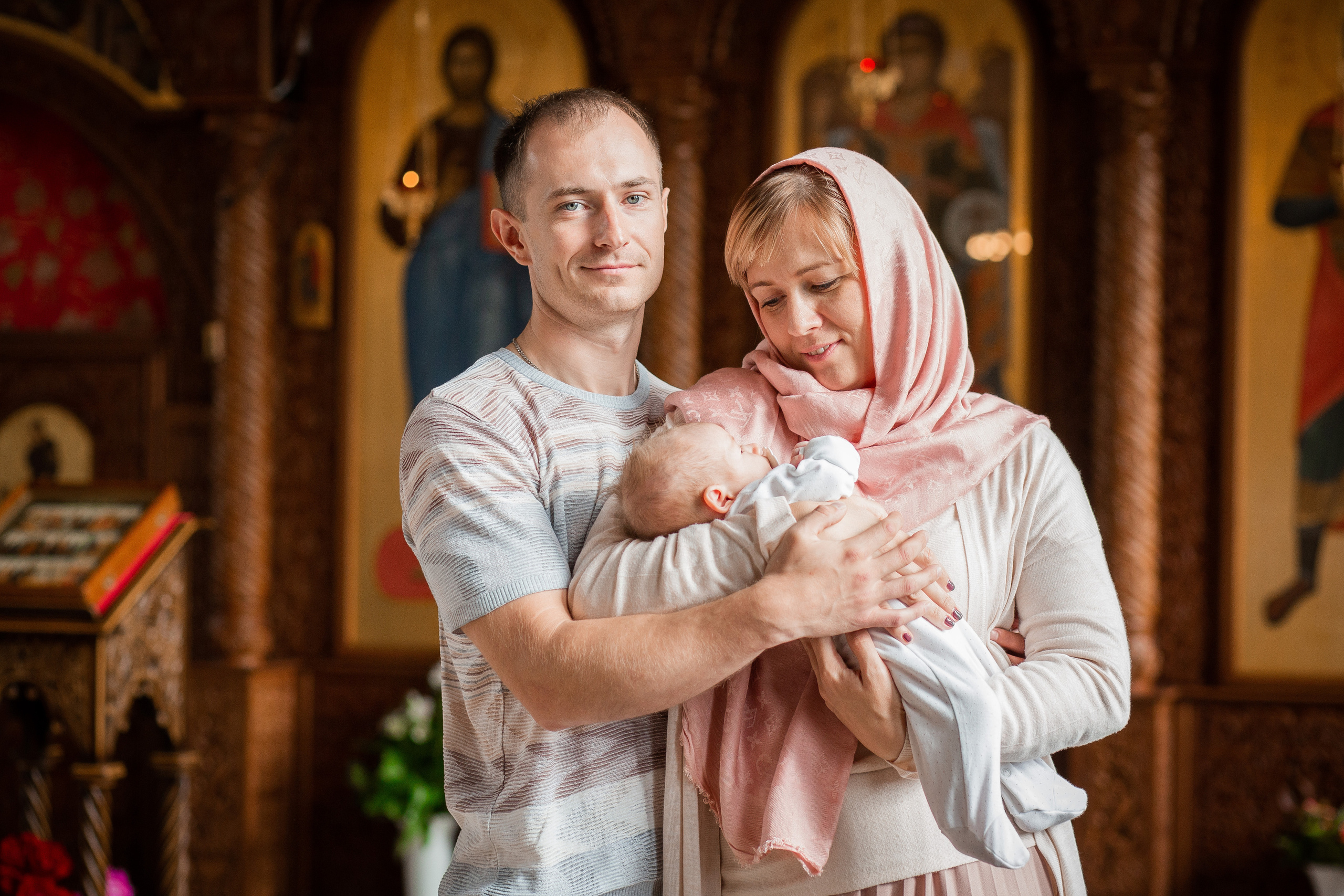 Крещение. Фотограф беременности и семейный фотограф в Нижнем Новгороде Мила Шелест