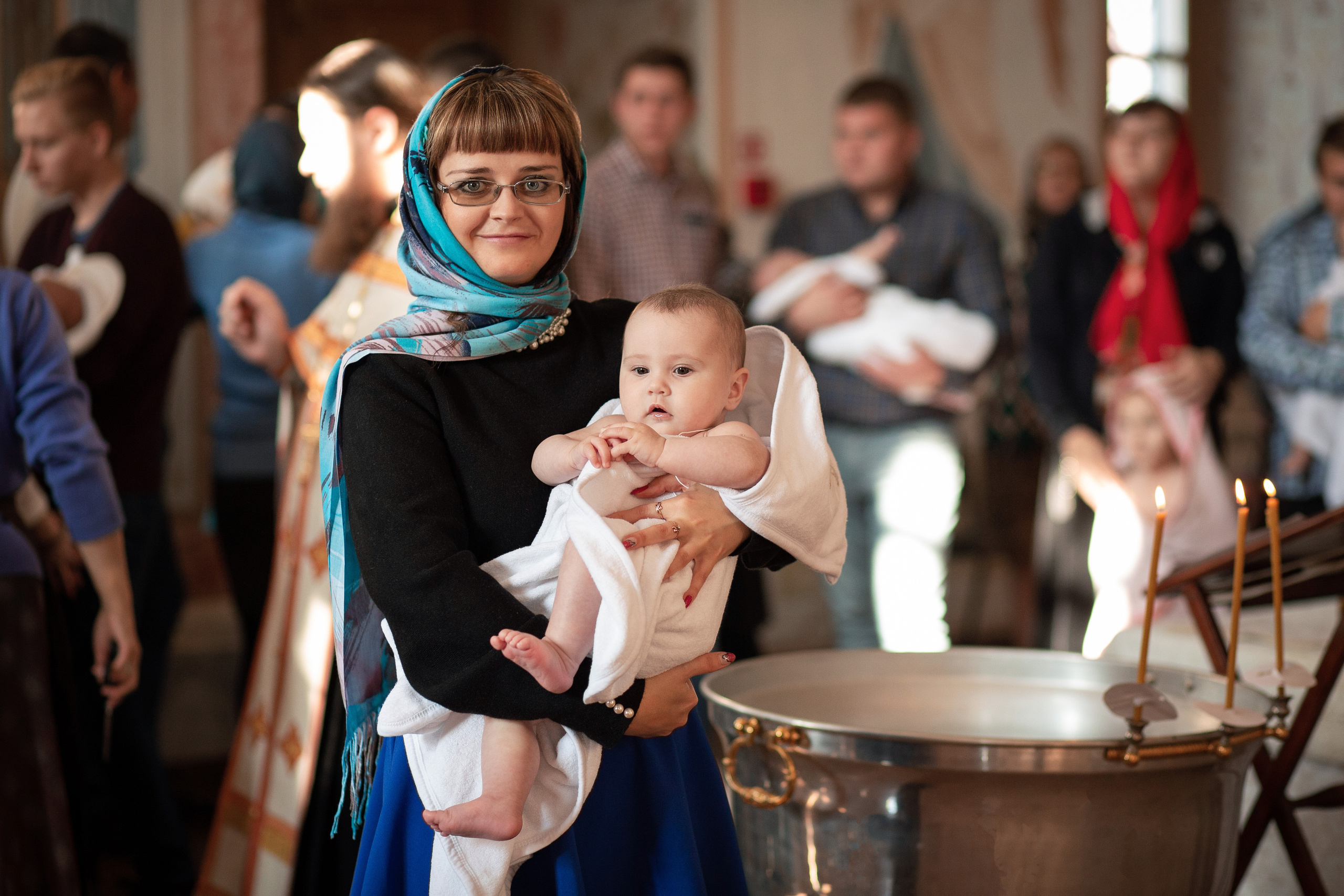 Крещение Ксюши г. Бор. Фотограф беременности и семейный фотограф в Нижнем Новгороде Мила Шелест