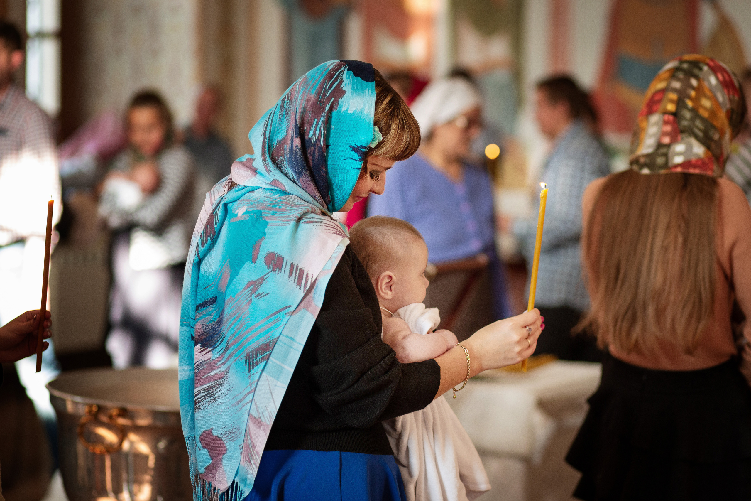 Крещение Ксюши г. Бор. Фотограф беременности и семейный фотограф в Нижнем Новгороде Мила Шелест