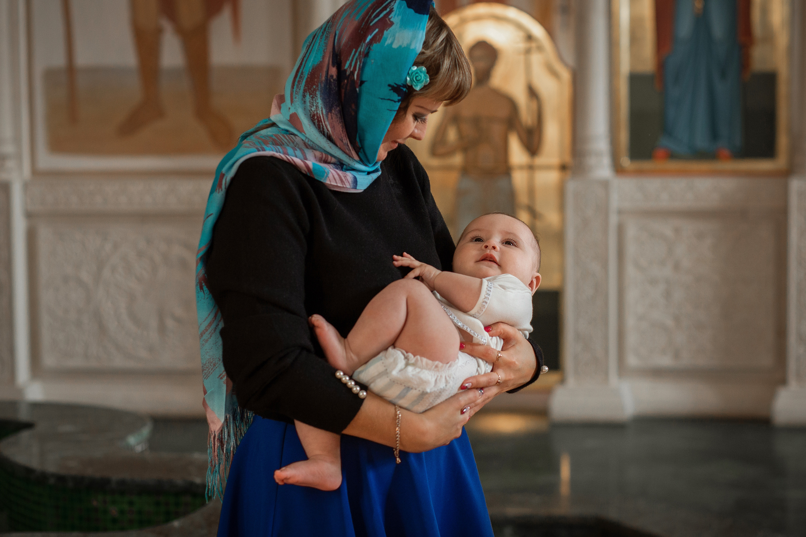Крещение Ксюши г. Бор. Фотограф беременности и семейный фотограф в Нижнем Новгороде Мила Шелест