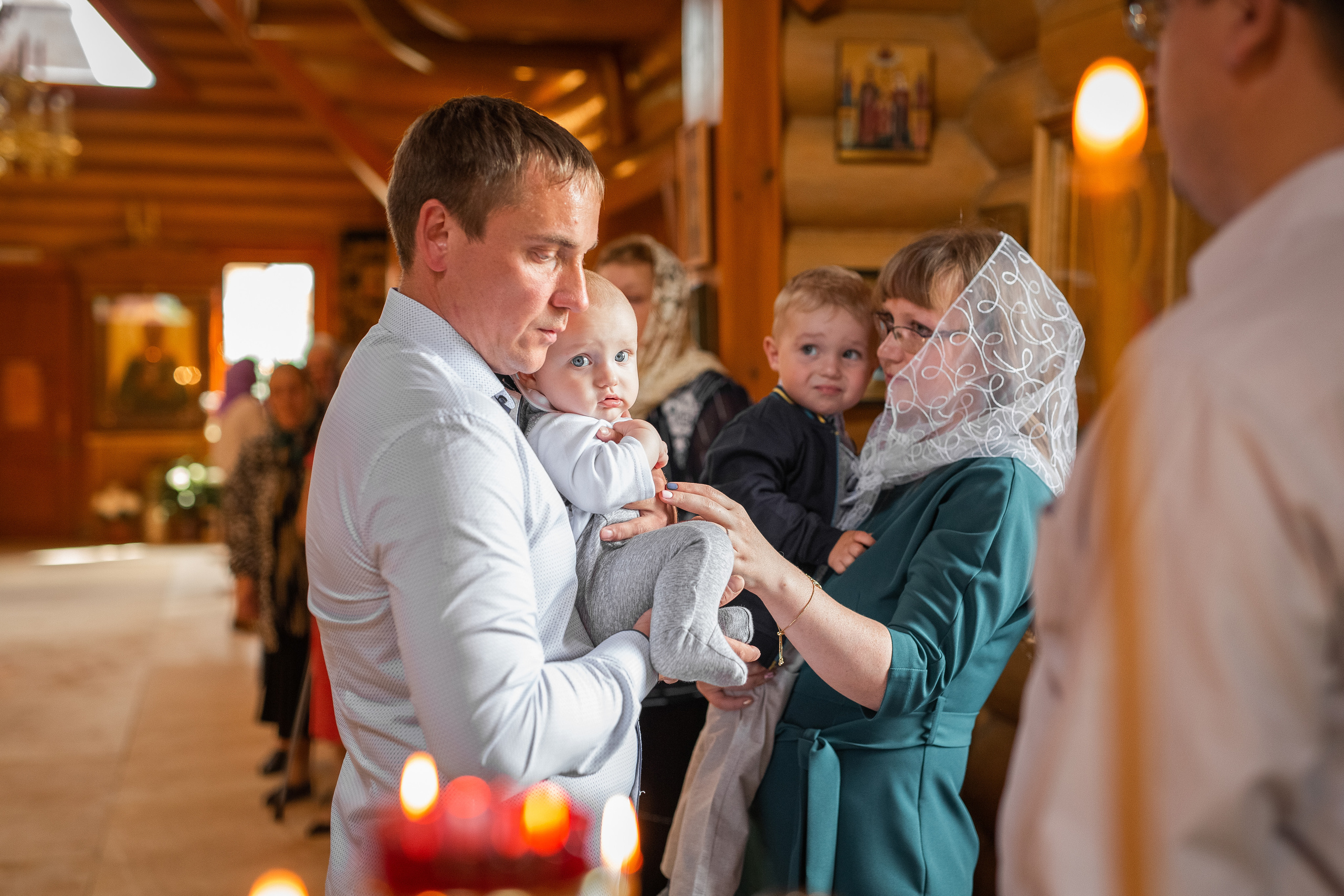 Крещение Михаила в Сартаково. Фотограф беременности и семейный фотограф в Нижнем Новгороде Мила Шелест