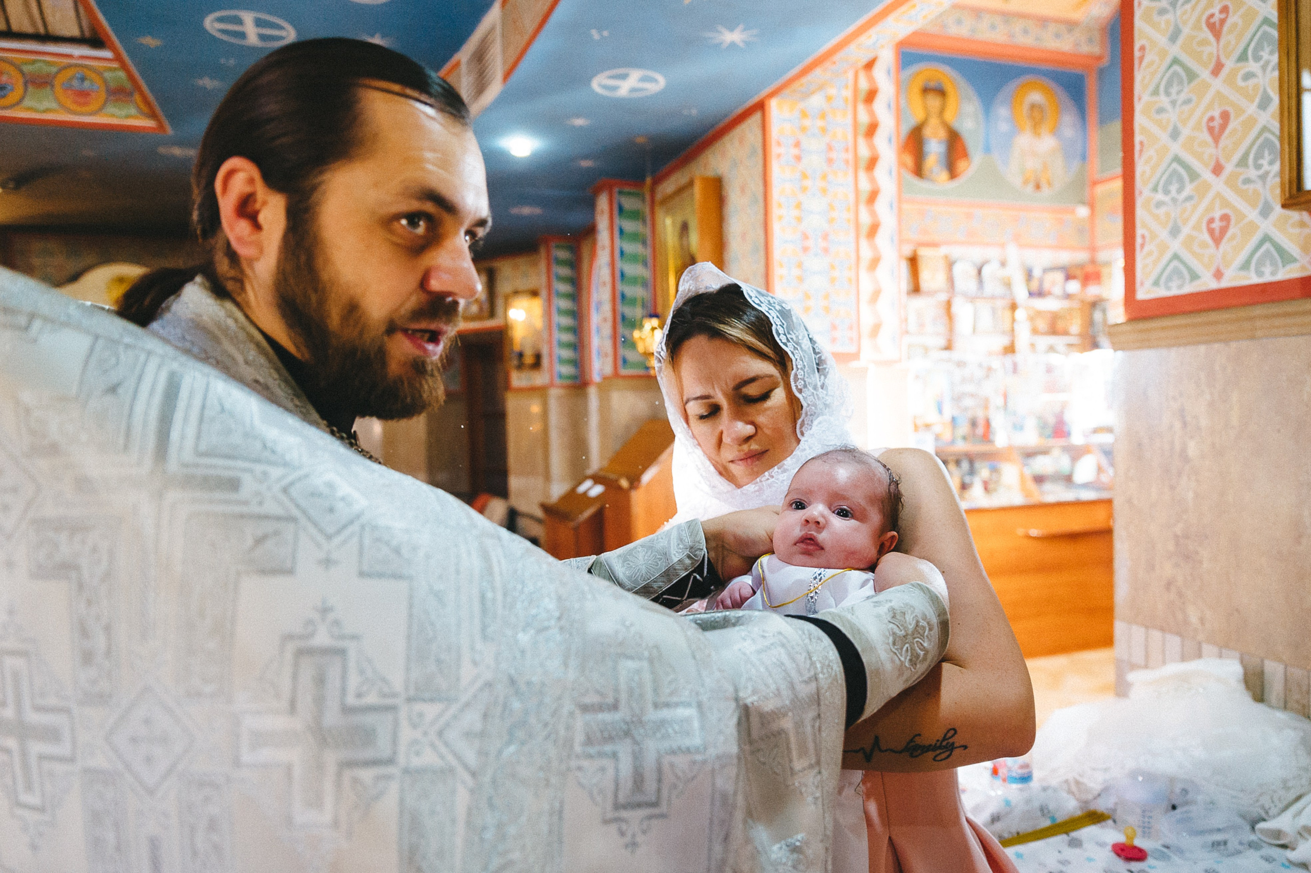 Крещение в Серебрянке. Свадебный и семейный фотограф в Минске Филиппович Александр