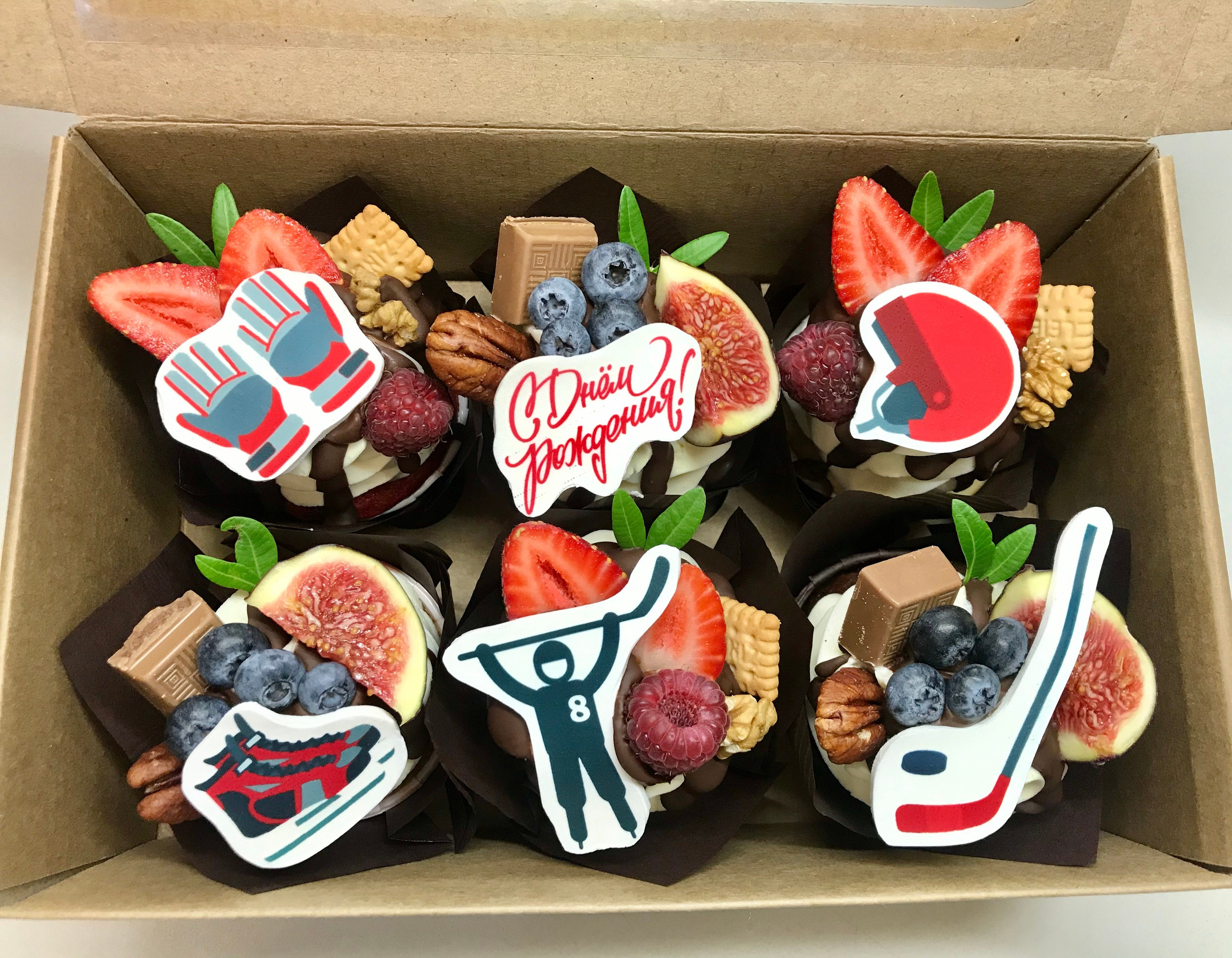 Капкейки стандартные. Katyasugarsugar капкейки, зефир, торты Москва