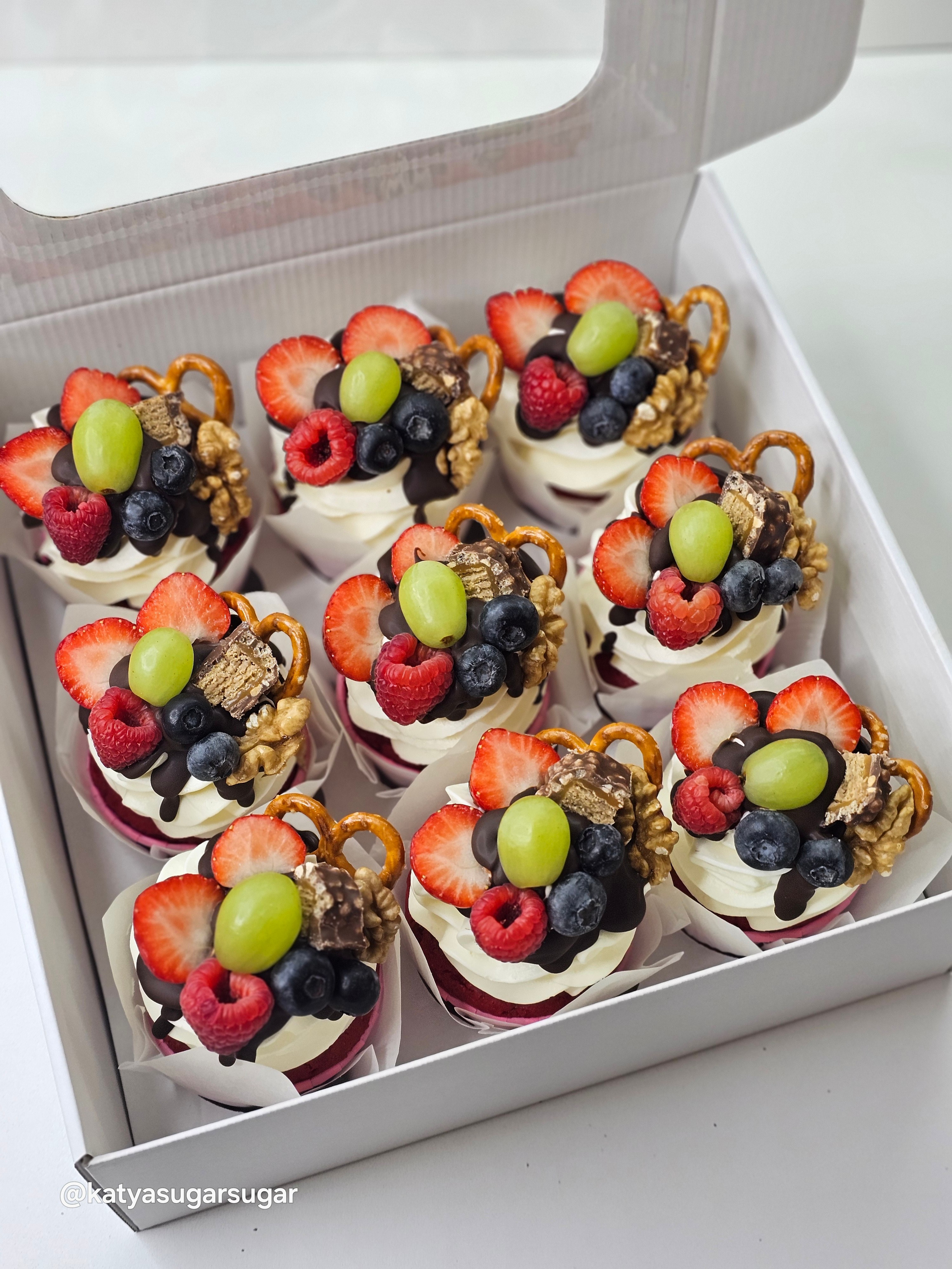 Капкейки стандартные. Katyasugarsugar капкейки, зефир, торты Москва