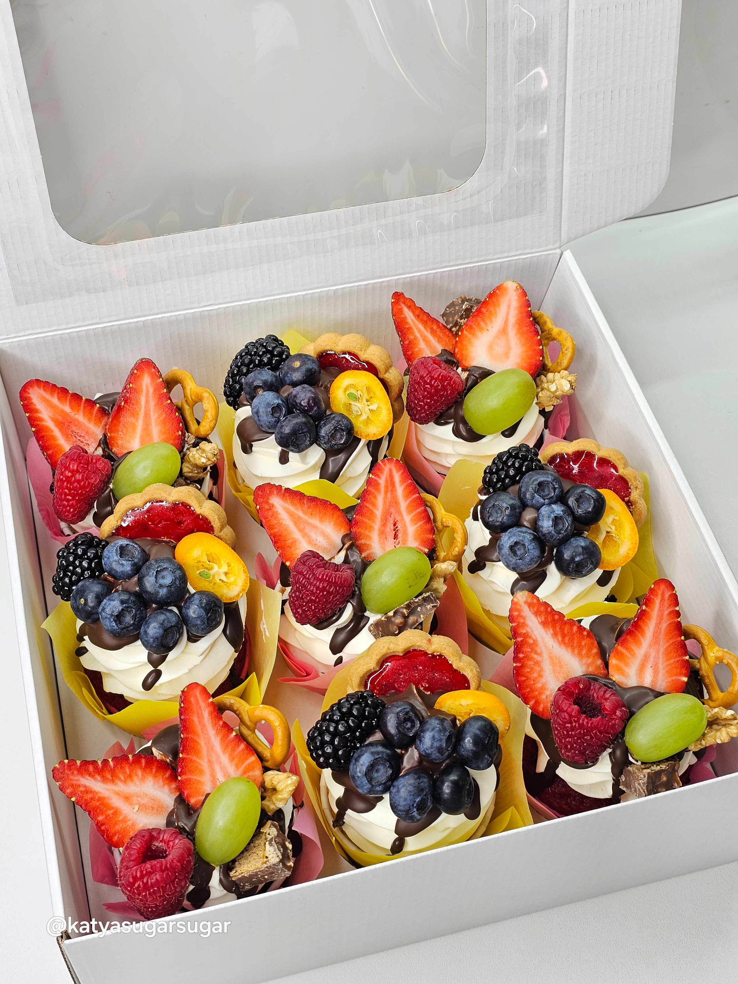 Капкейки стандартные. Katyasugarsugar капкейки, зефир, торты Москва