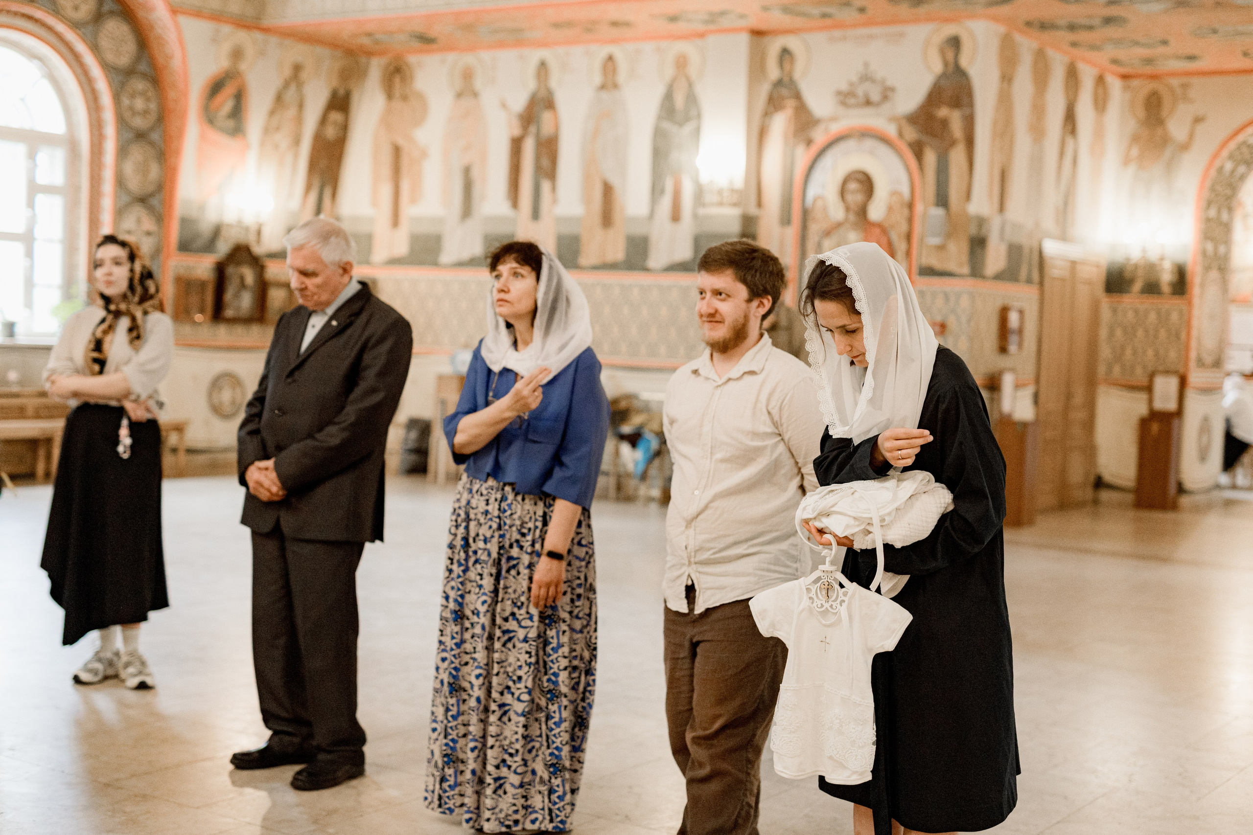 Таинство Крещения Веры. Фотограф новорождённых Newborn Москва