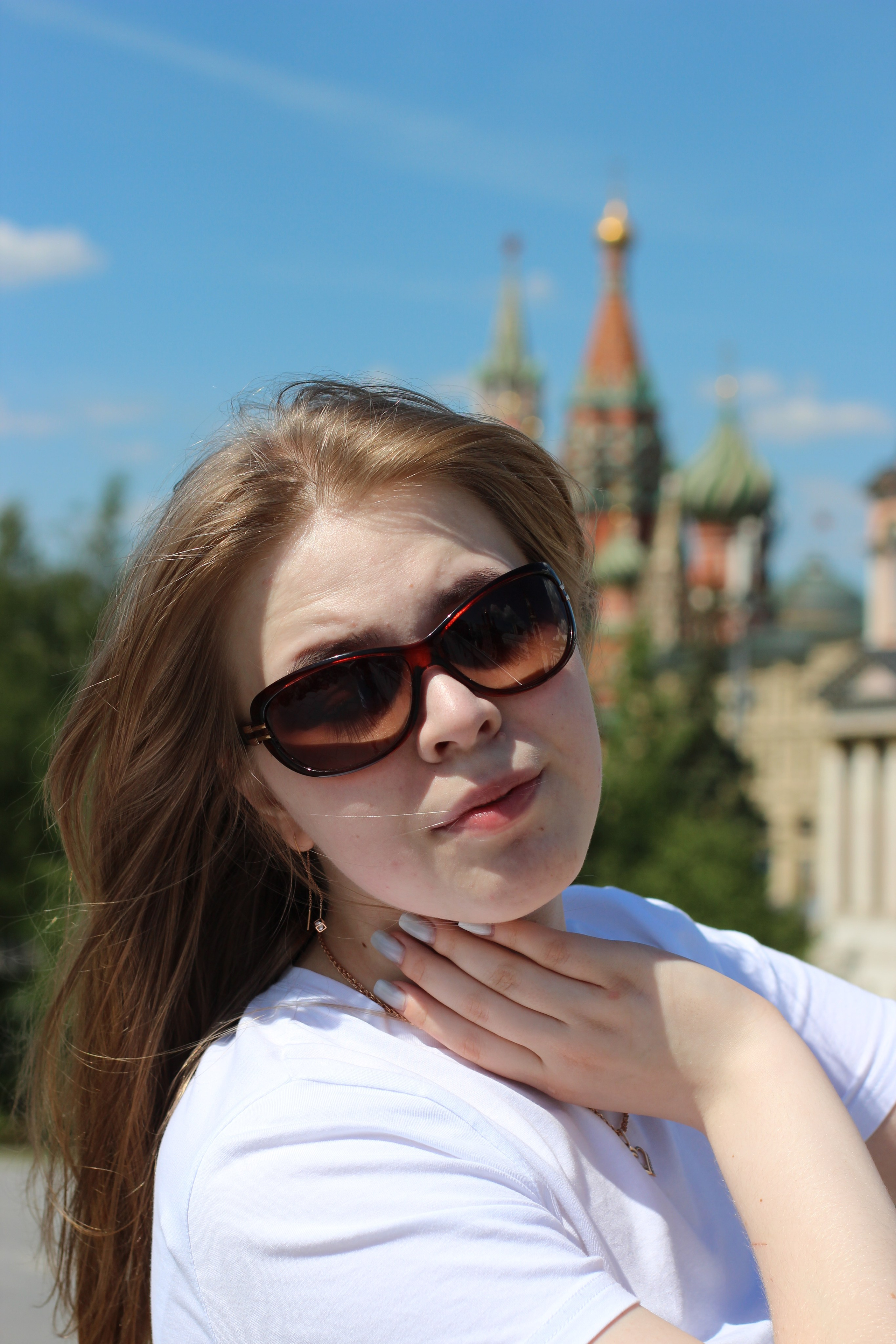 София, фотосессия в Зарядье на память о Москве. Ваш личный фотограф в Москве Мила