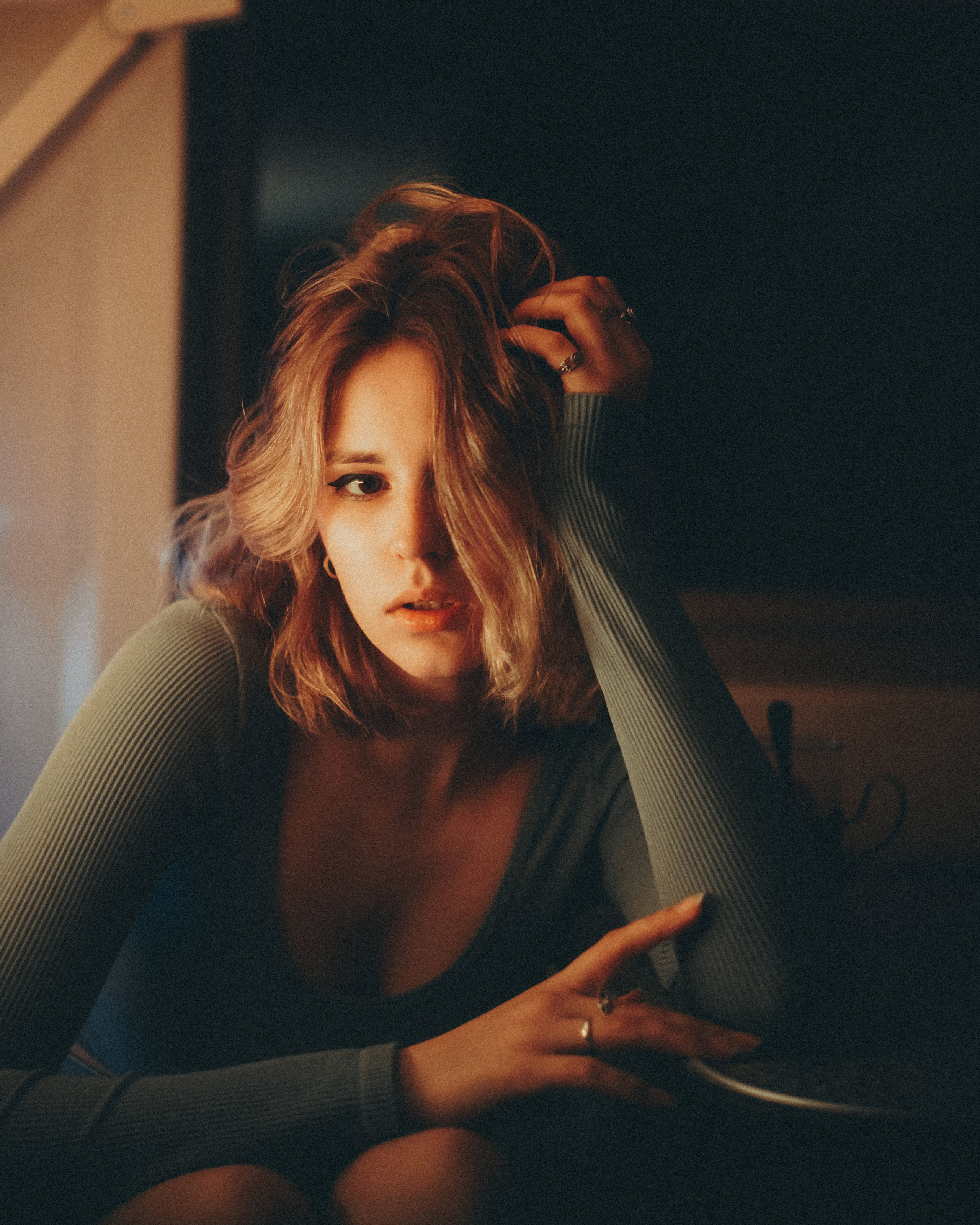 Фотосъёмка в поезде, автопортрет