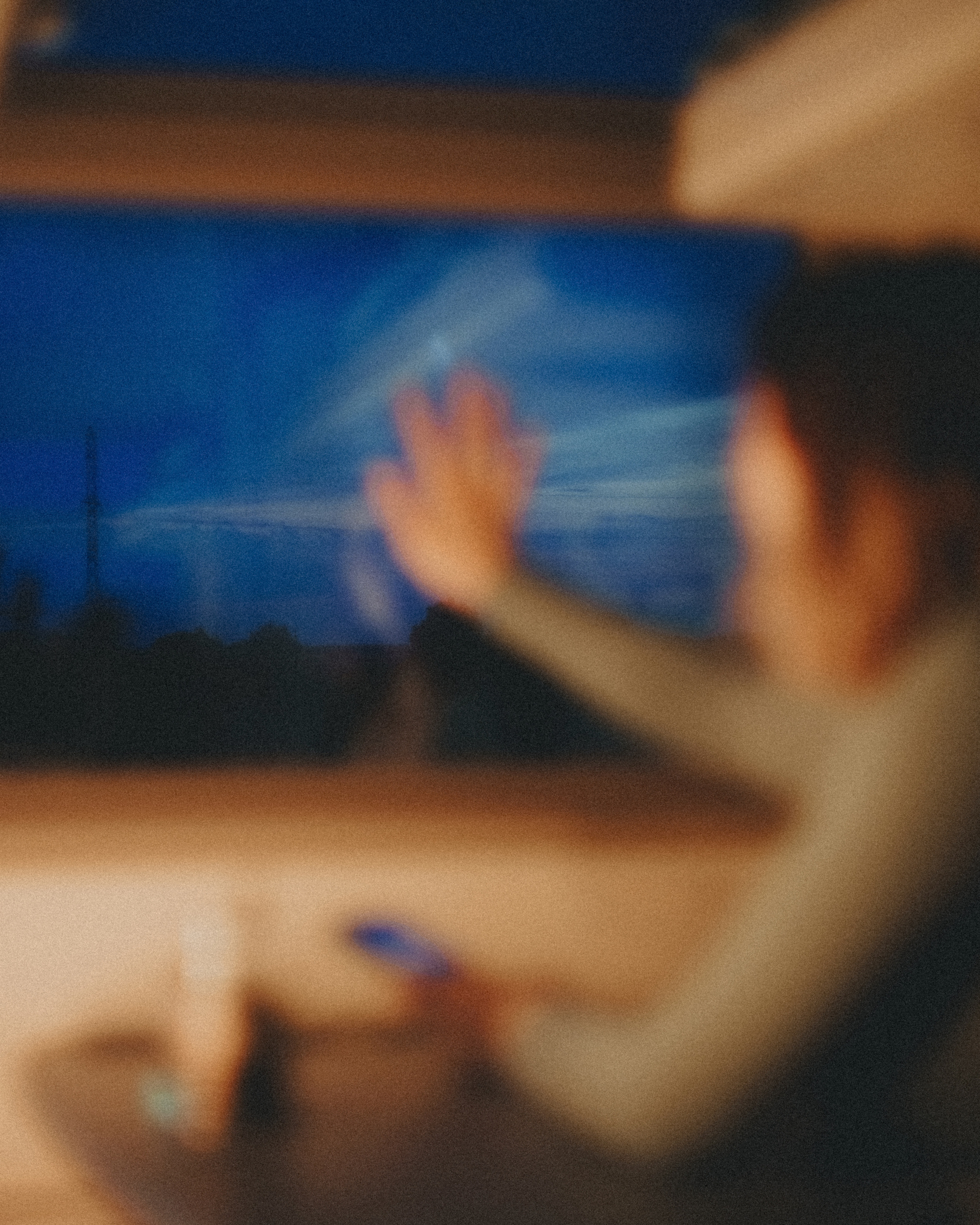 Фотосъёмка в поезде, автопортрет