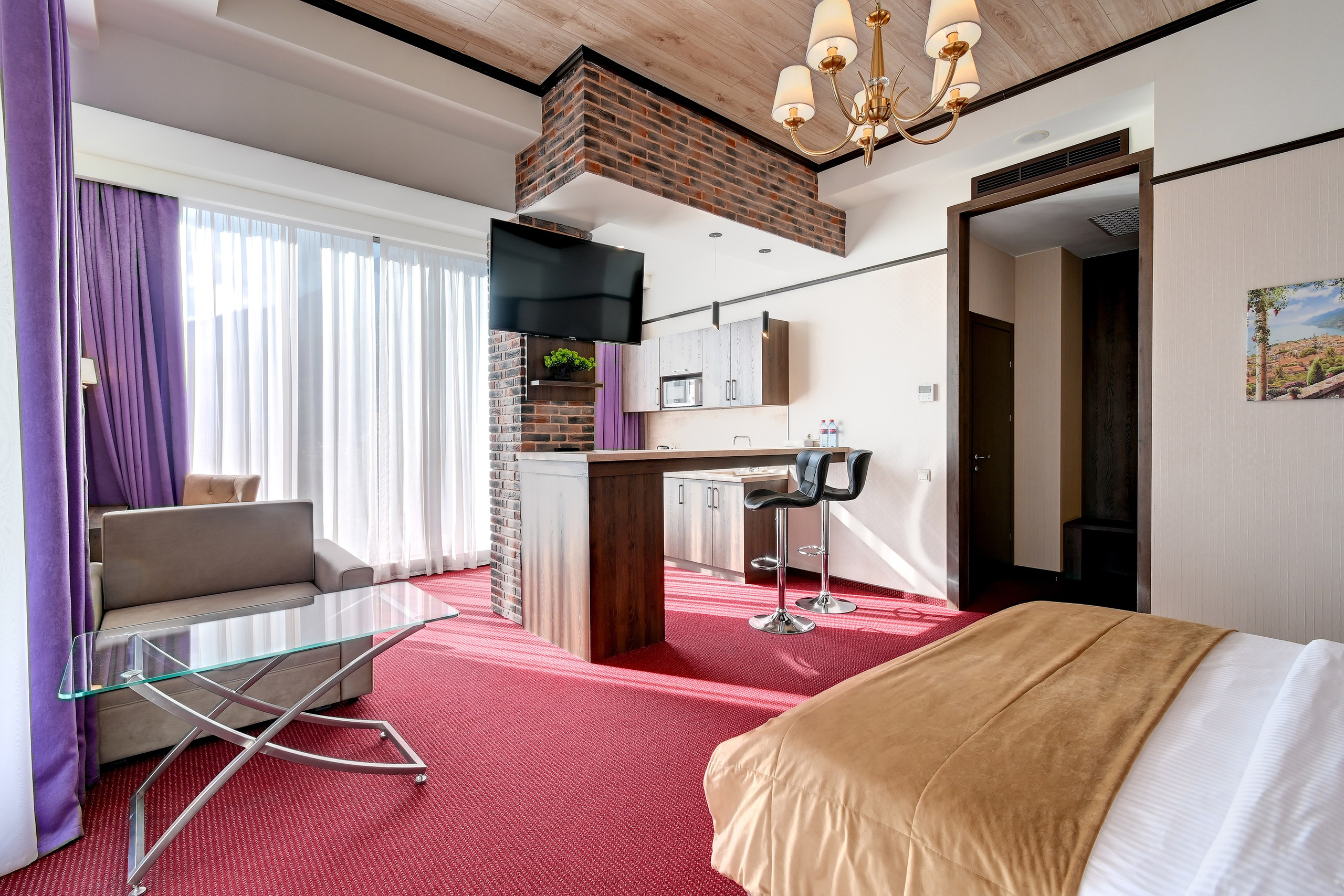 Отель в Красной поляне. Интерьерный фотограф в Сочи | Роман Сусленко