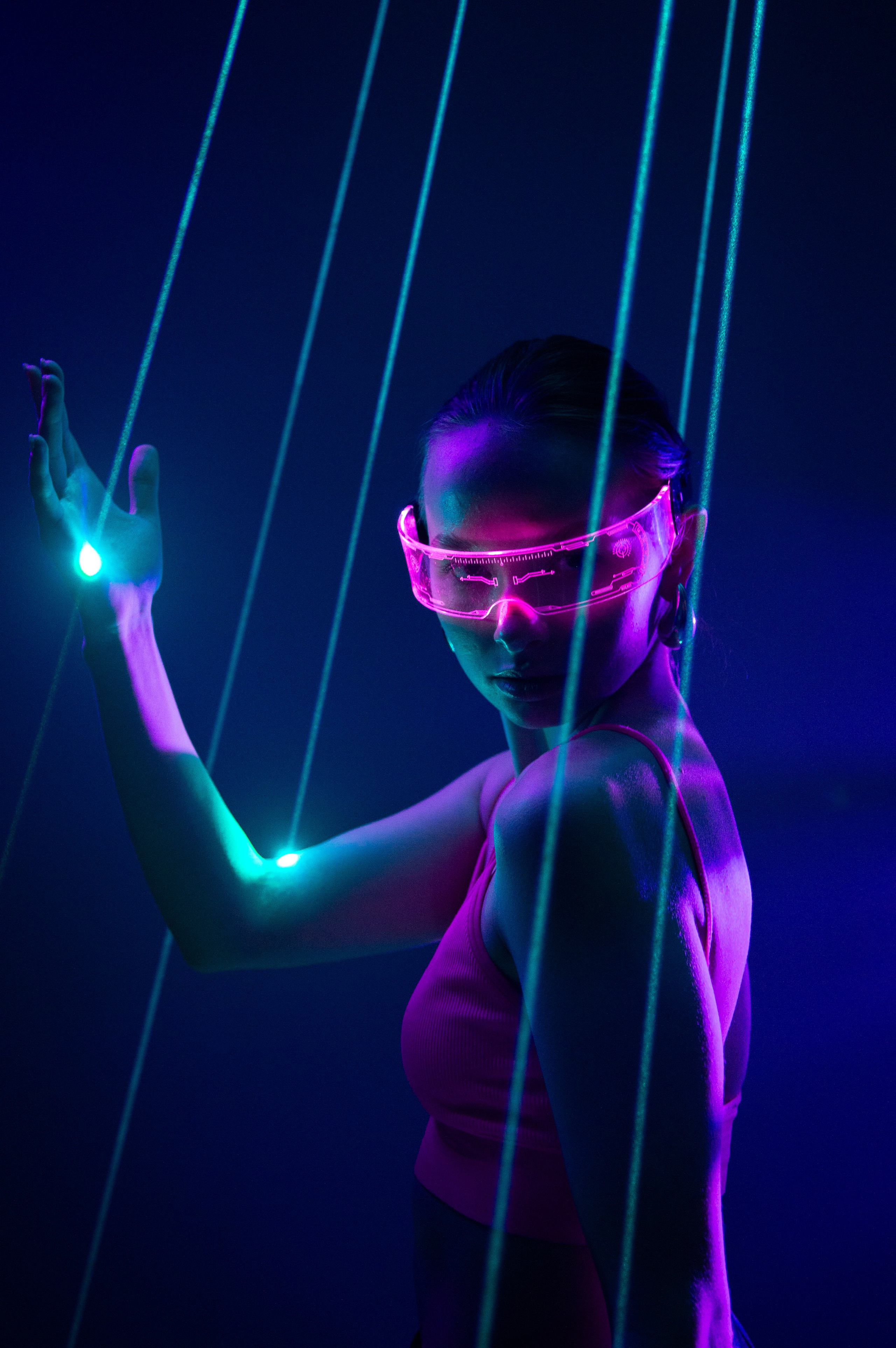 Съемка с лазером. Фотограф Мария N Екатеринбург