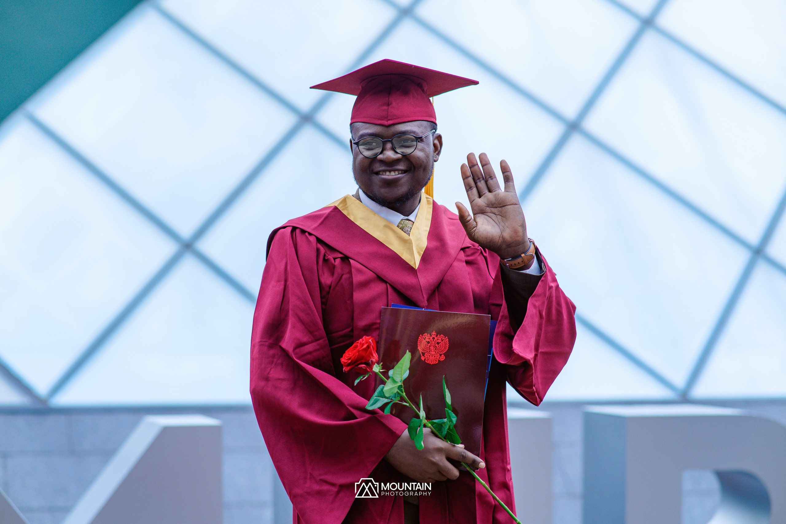 Remise des diplômes. Photographe basé à Moscou