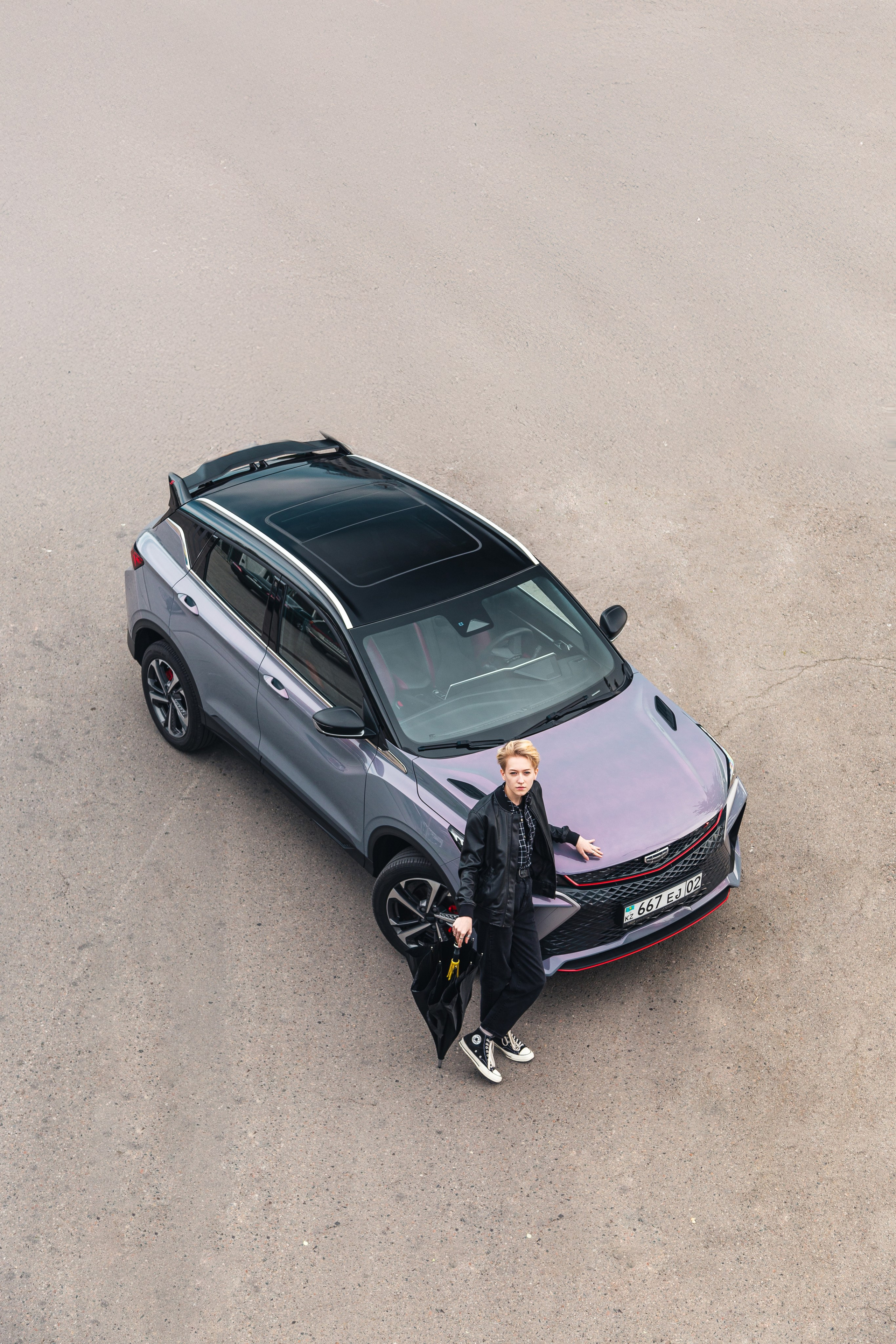 GEELY COOLRAY. Рекламный и портретный фотограф в Алматы — Серекпаев Танирхан