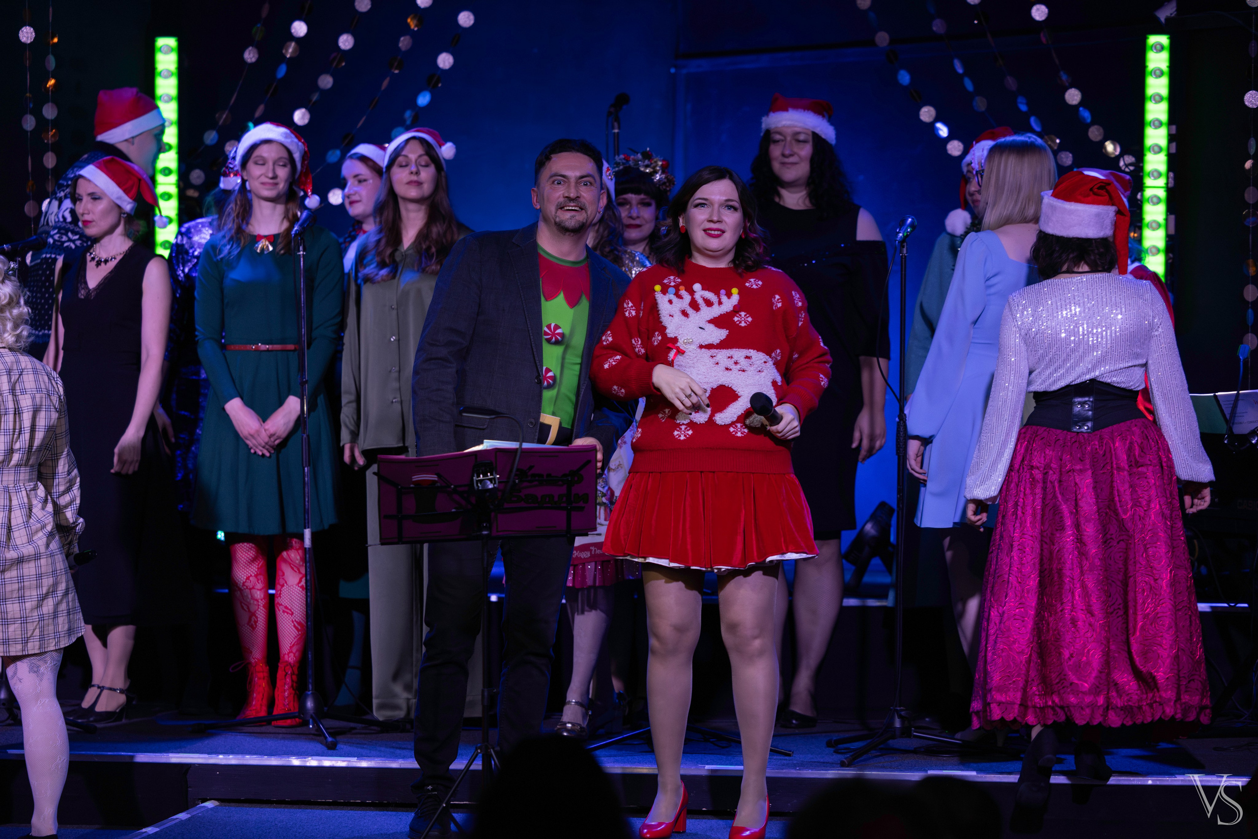 Мюзикл Elf и новогодний концерт Fellowship. Фотограф Виктор Степанов