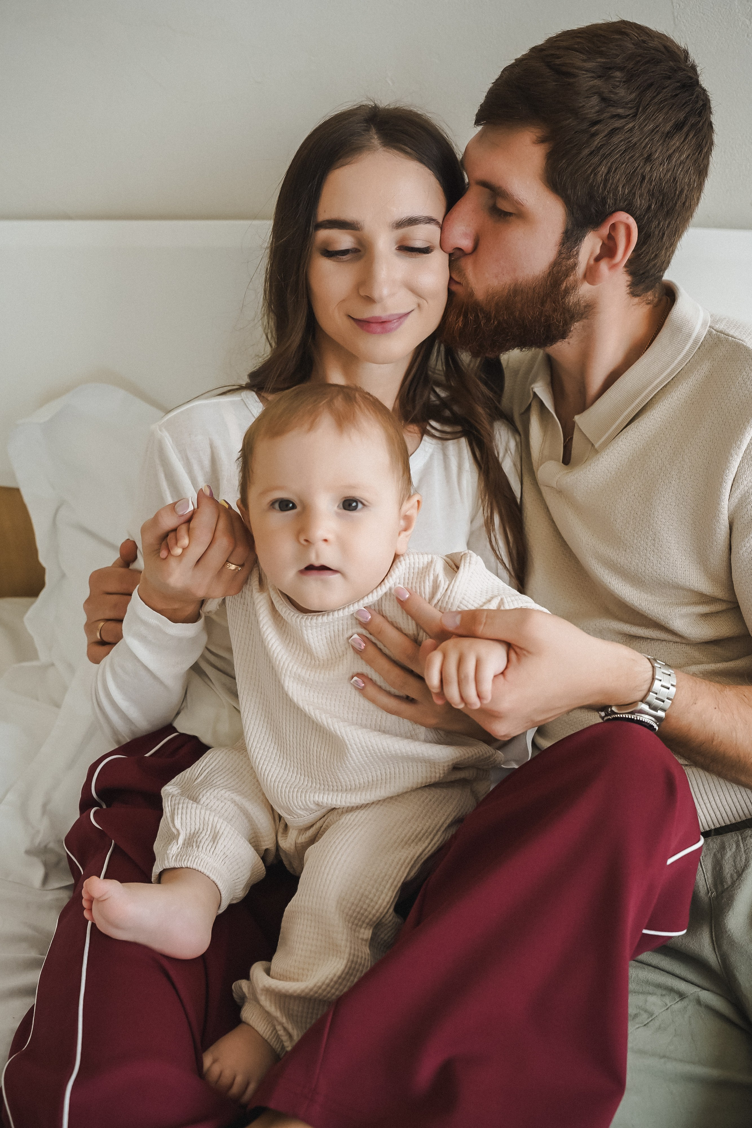Ира, Вадим и Лёва. Свадебный фотограф в Москве Яна Деньгина