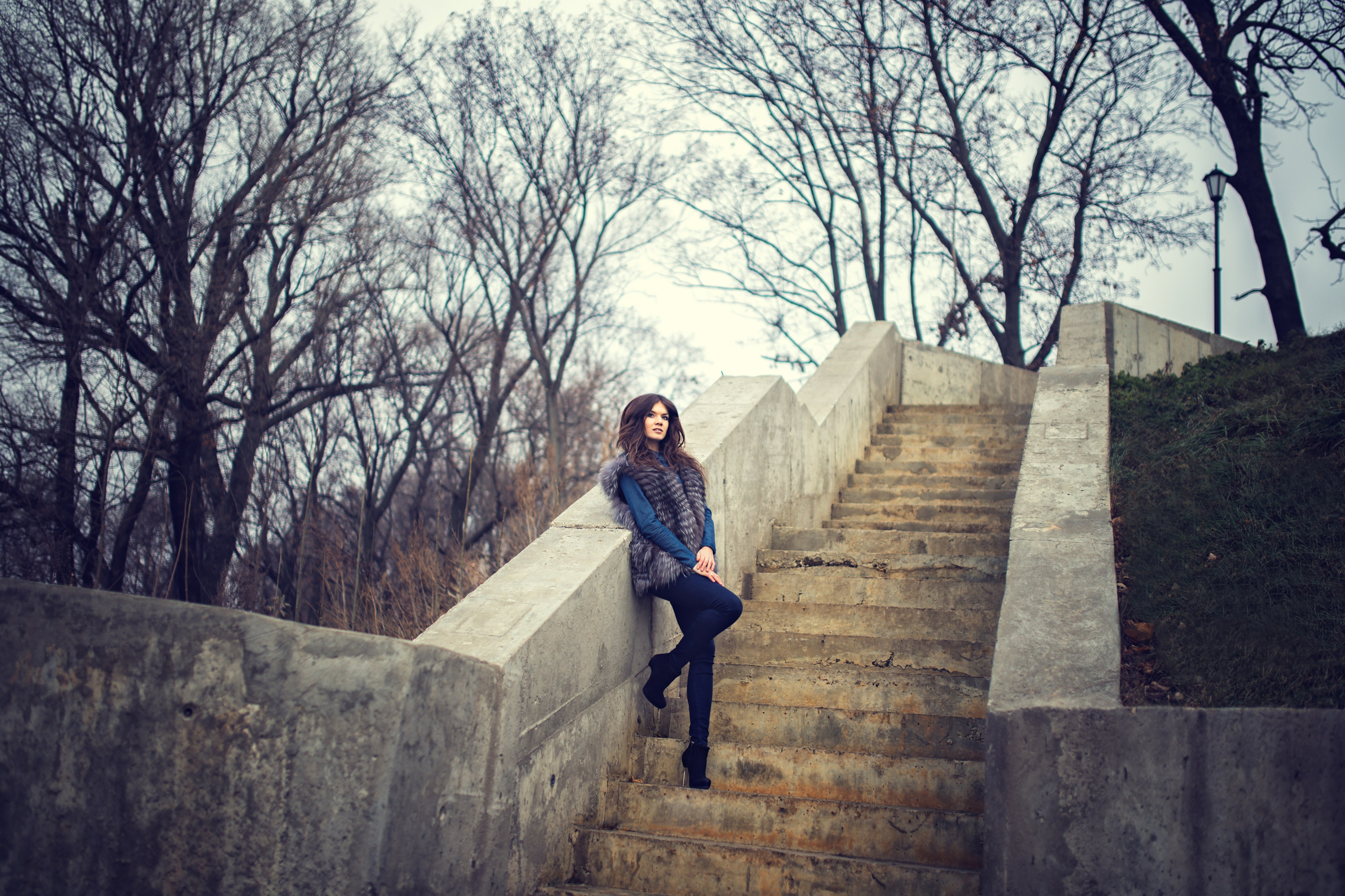 Фотосет с Ольгой на природе в Рамонском районе в формате для «себя»