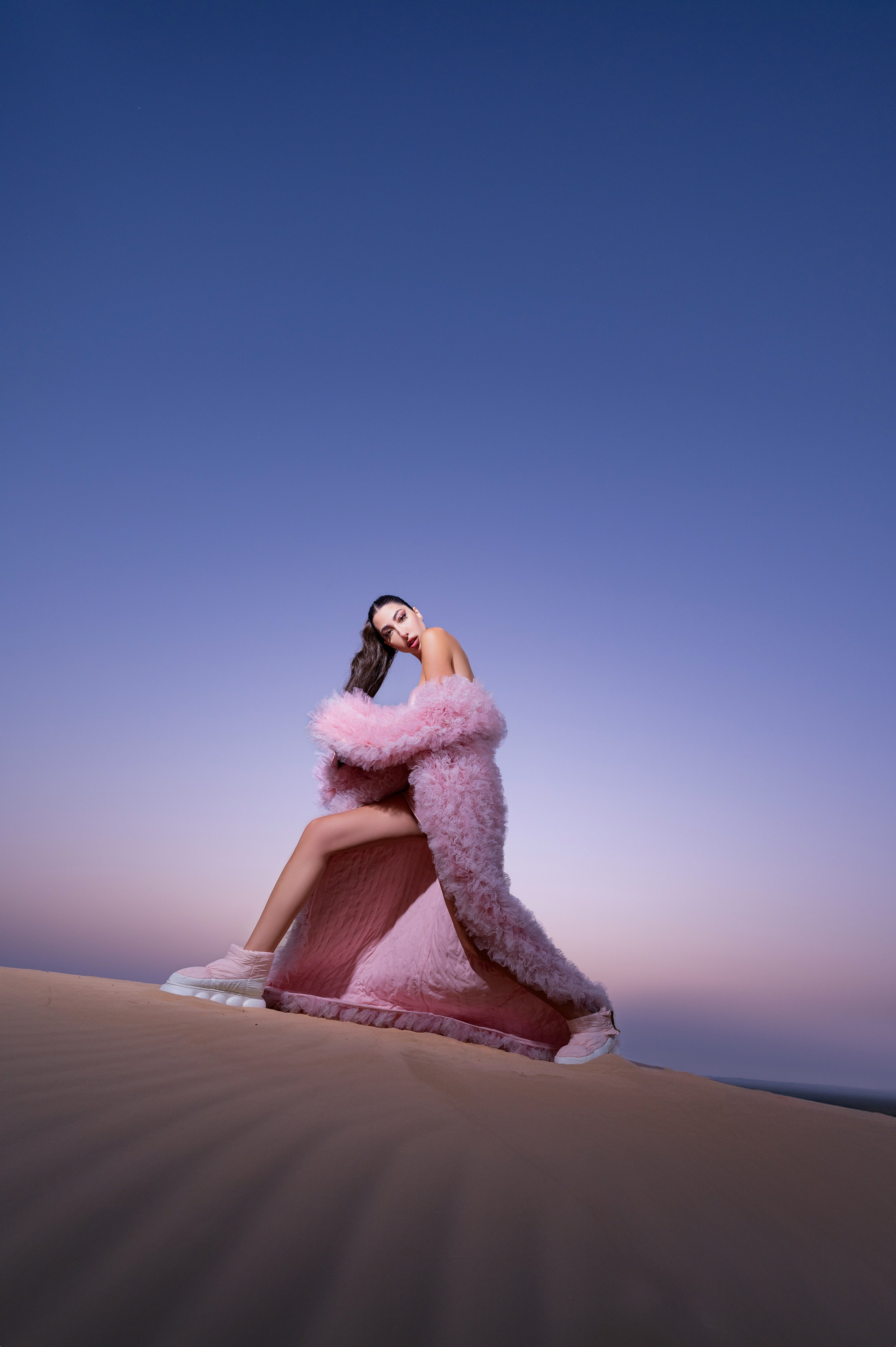 Pink desert Marshmallow. Коммерческий фотограф Москва /Дубай, эксклюзивные фэшн фотосессии