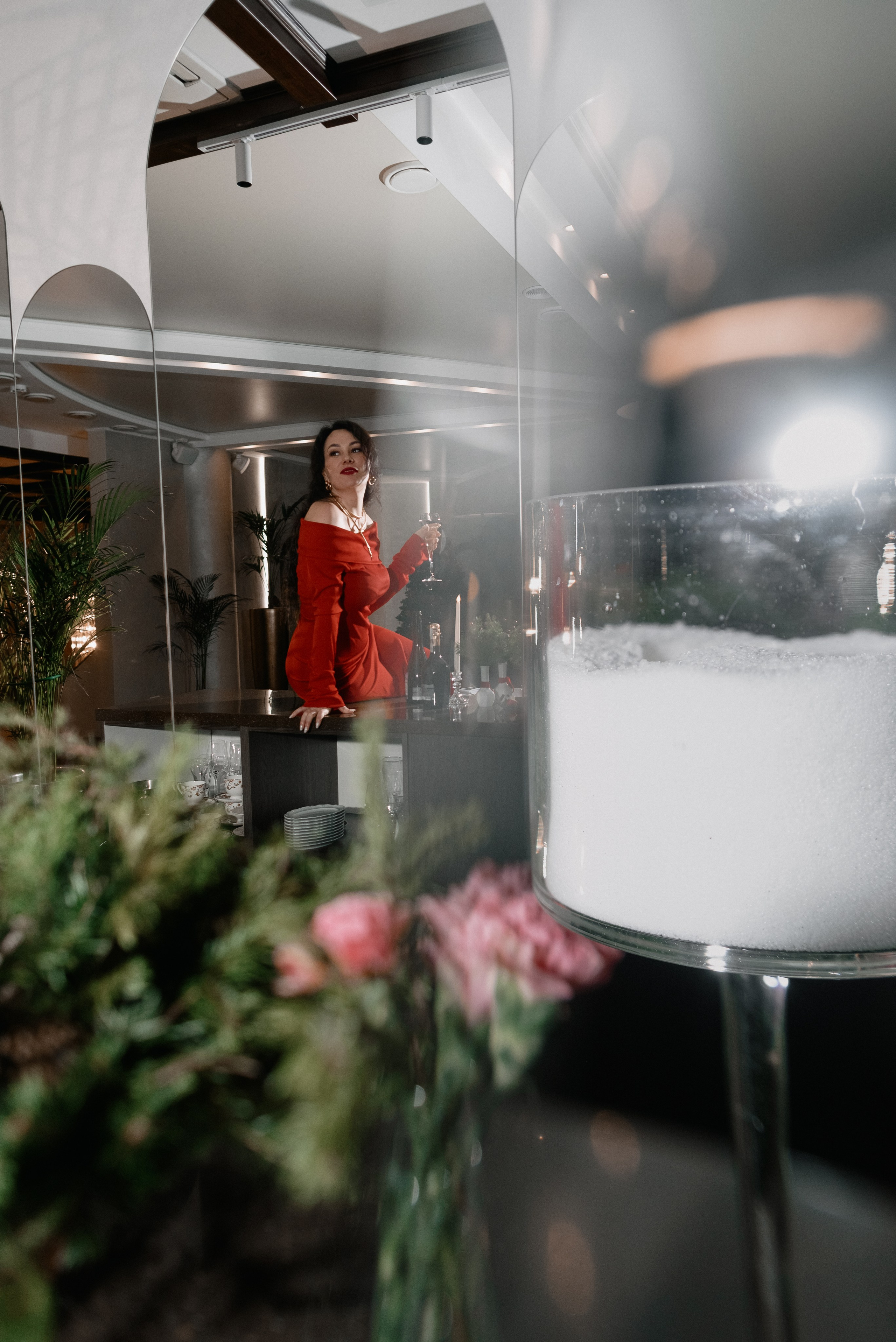 В ресторане. Фотограф Дарья Мустафина, Тюмень