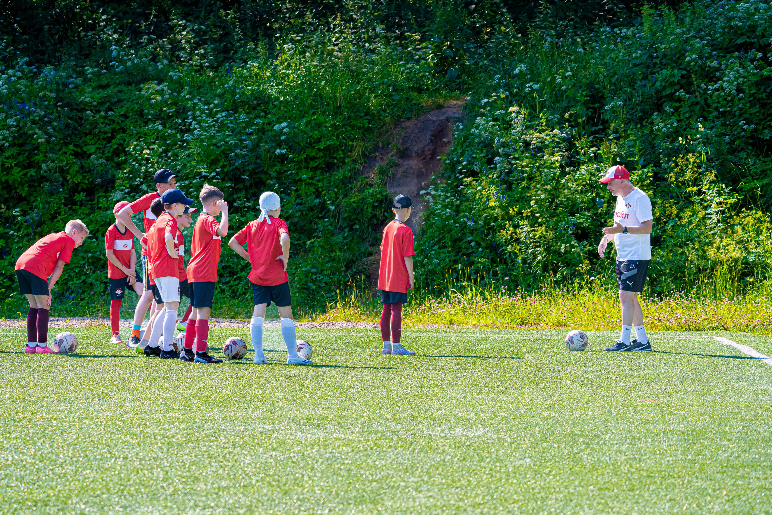 Спортивный лагерь Спартак-Кэмп академии им. Ф. Ф. Черенкова. Фото и видео съёмка на заказ. VAU Studia. Москва