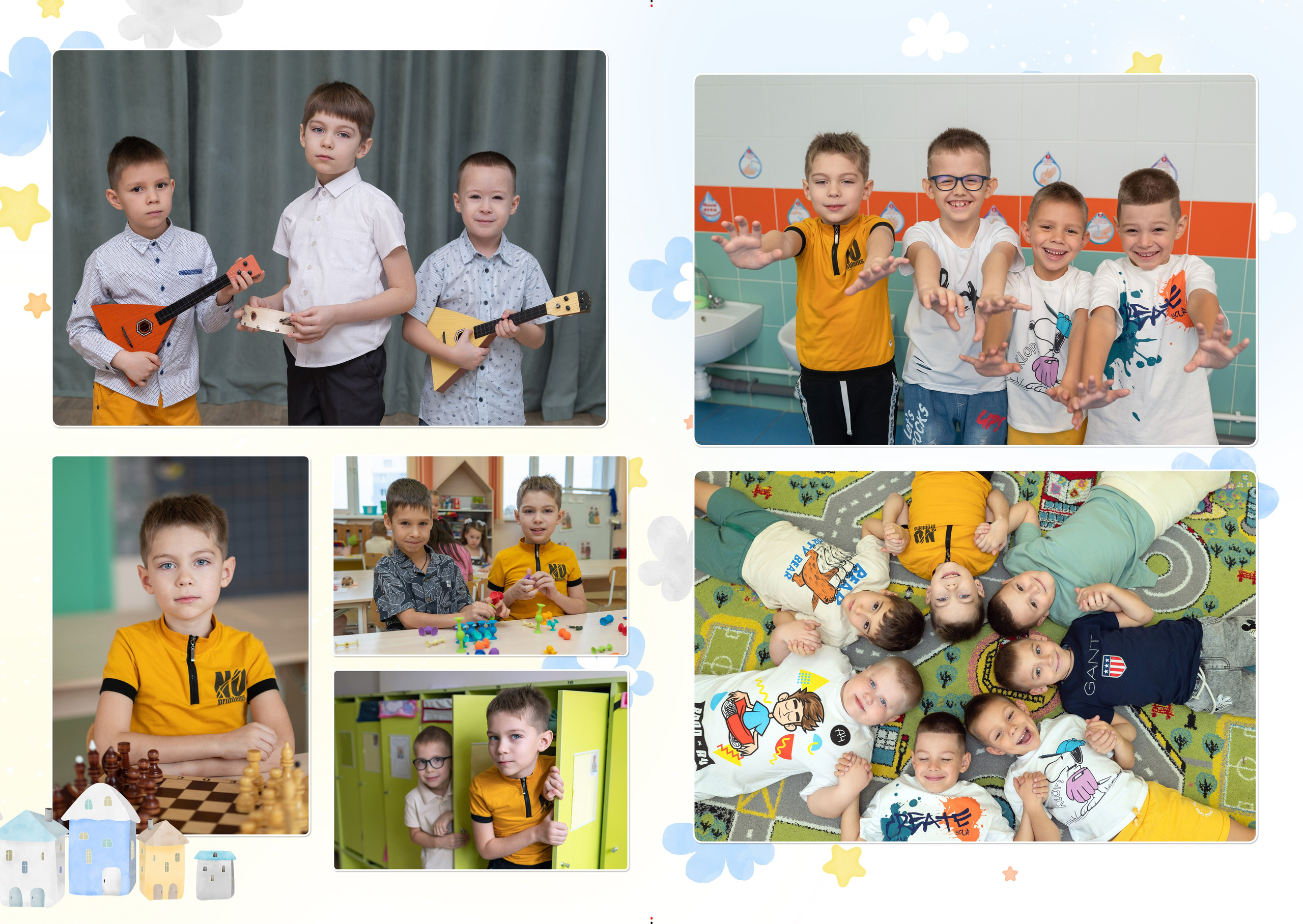 Фотоальбом «Звезды». Фокус студия. Выпускные альбомы в Красноярске