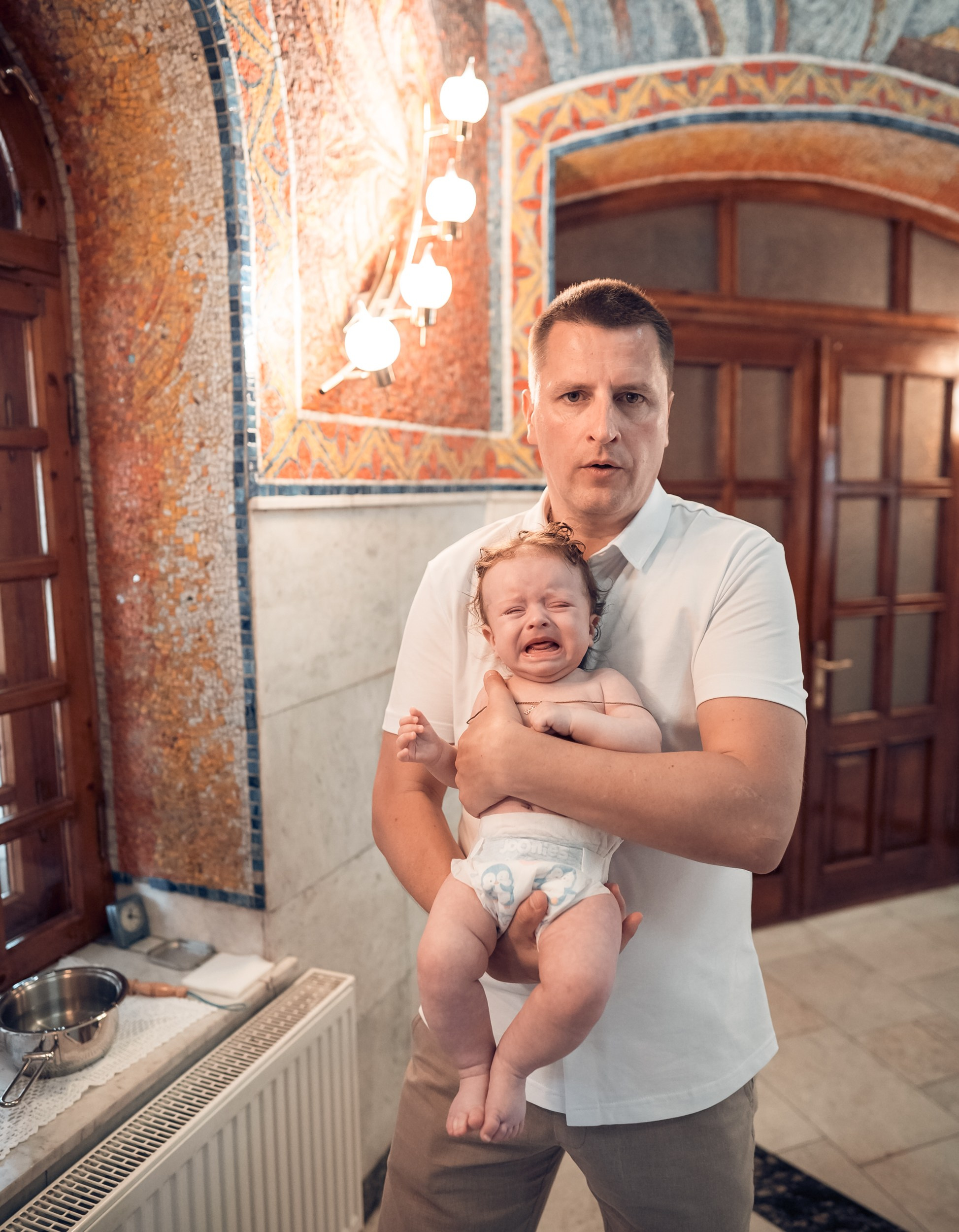 Крещение в Свято-Троицком монастыре Симферополь. Церковный фотограф Севастополь