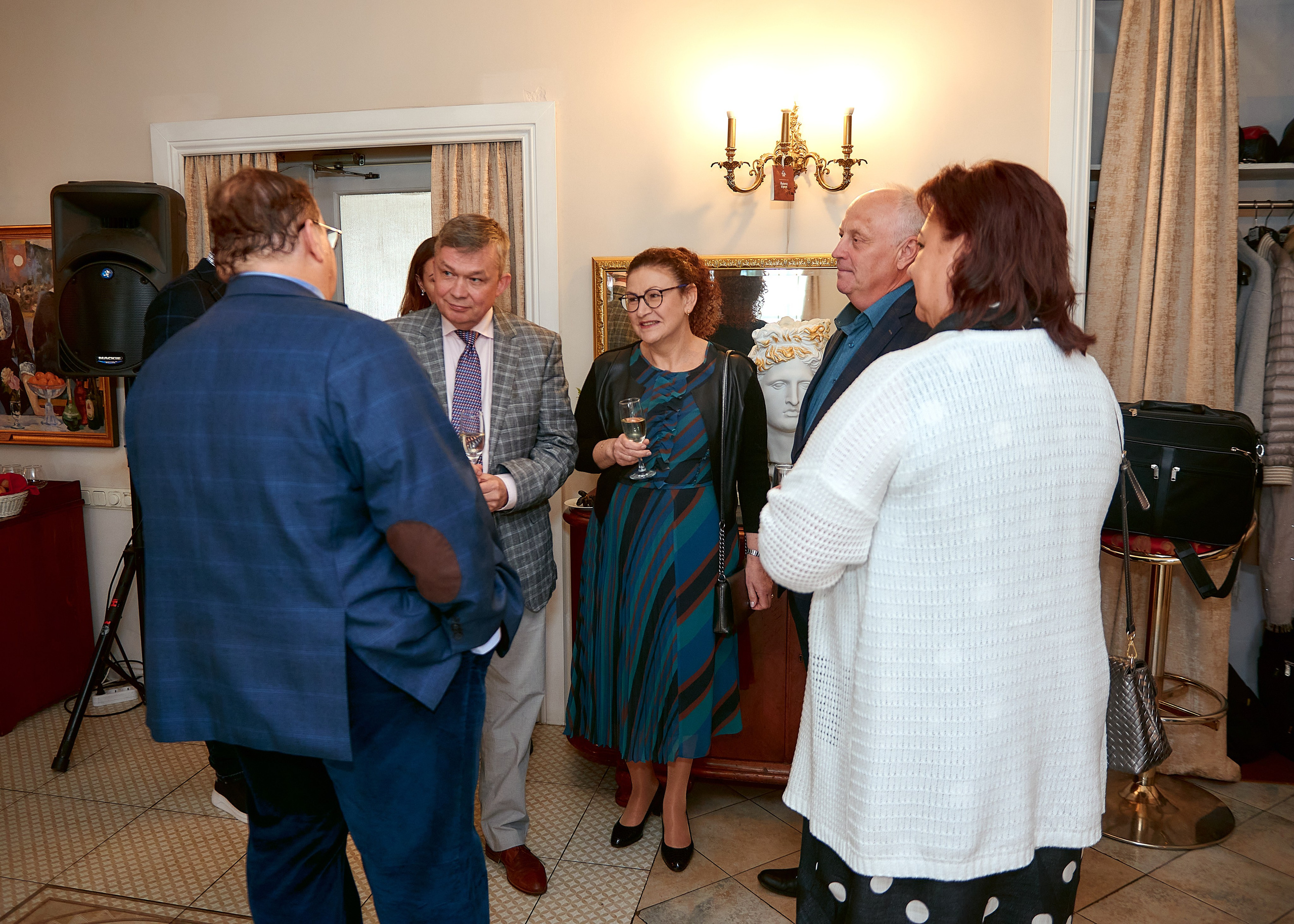 Юбилей Алексея в «Особняке Брюллова». Свадебный фотограф в Санкт-Петербурге Славин Денис