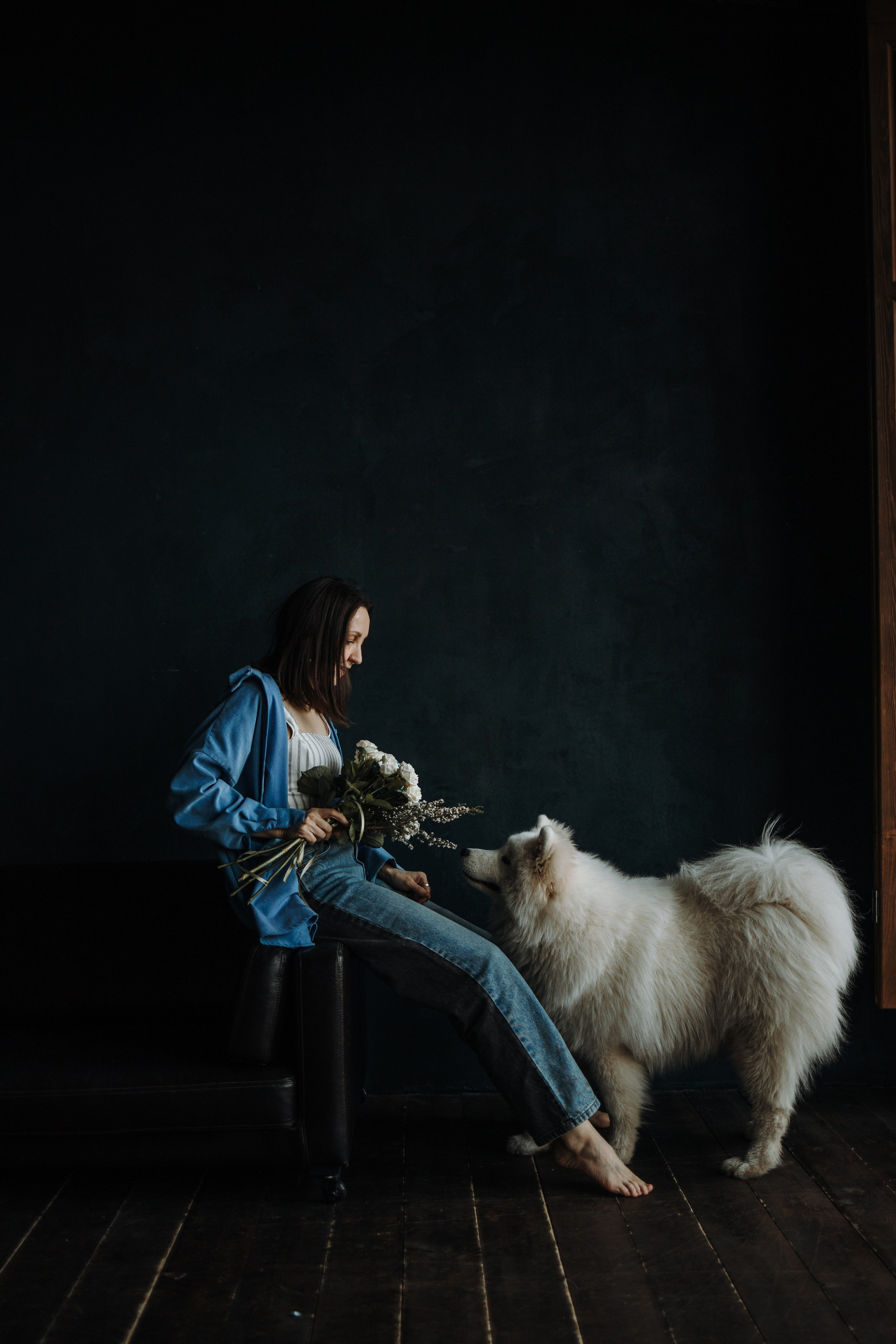 Марина и Мушу. Фотограф — Анималист | Санкт-Петербург