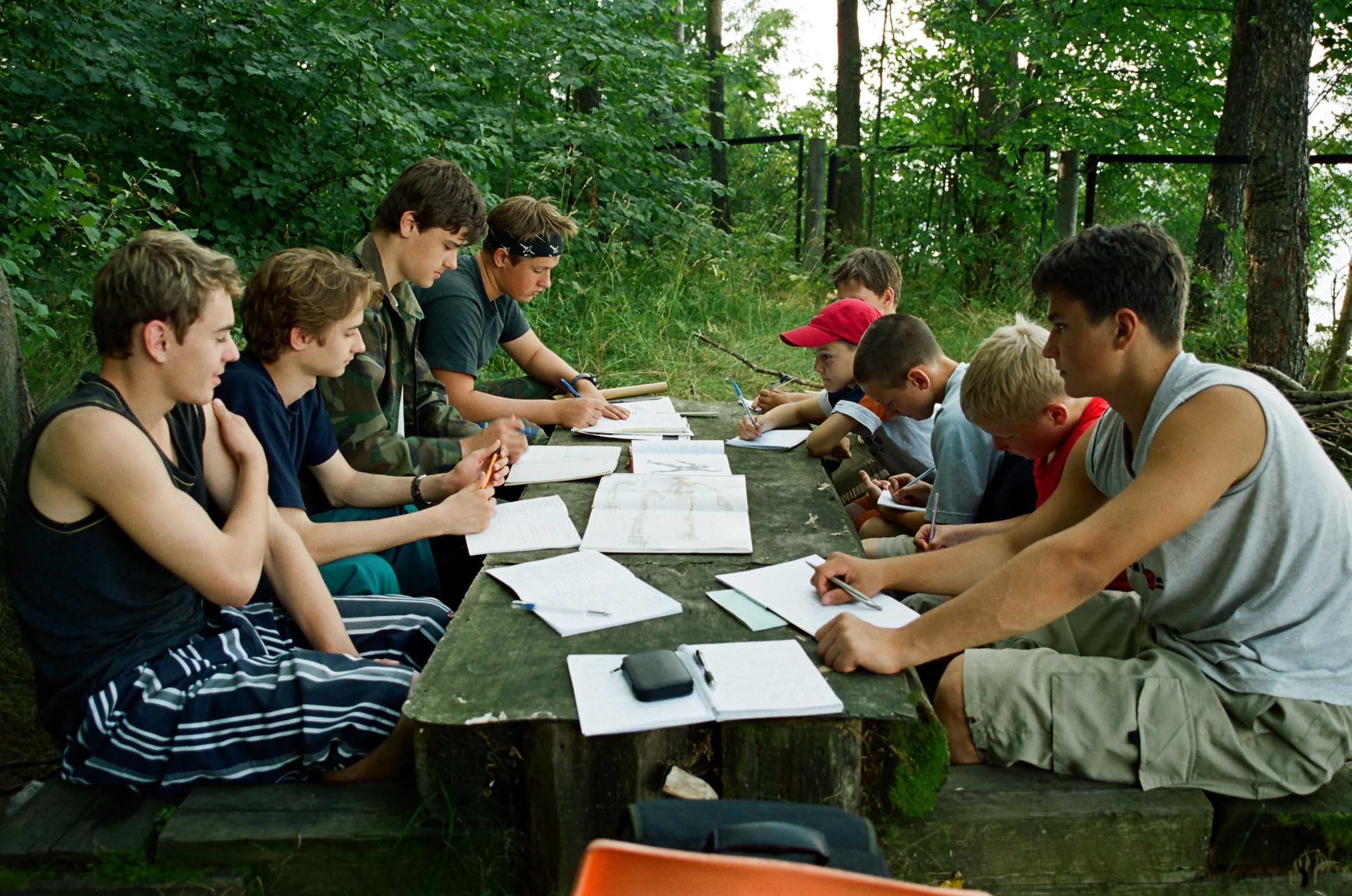 Фотографии Летние сборы ШБИ МОН 2004 г. Школа Боевых Искусств «МОН»