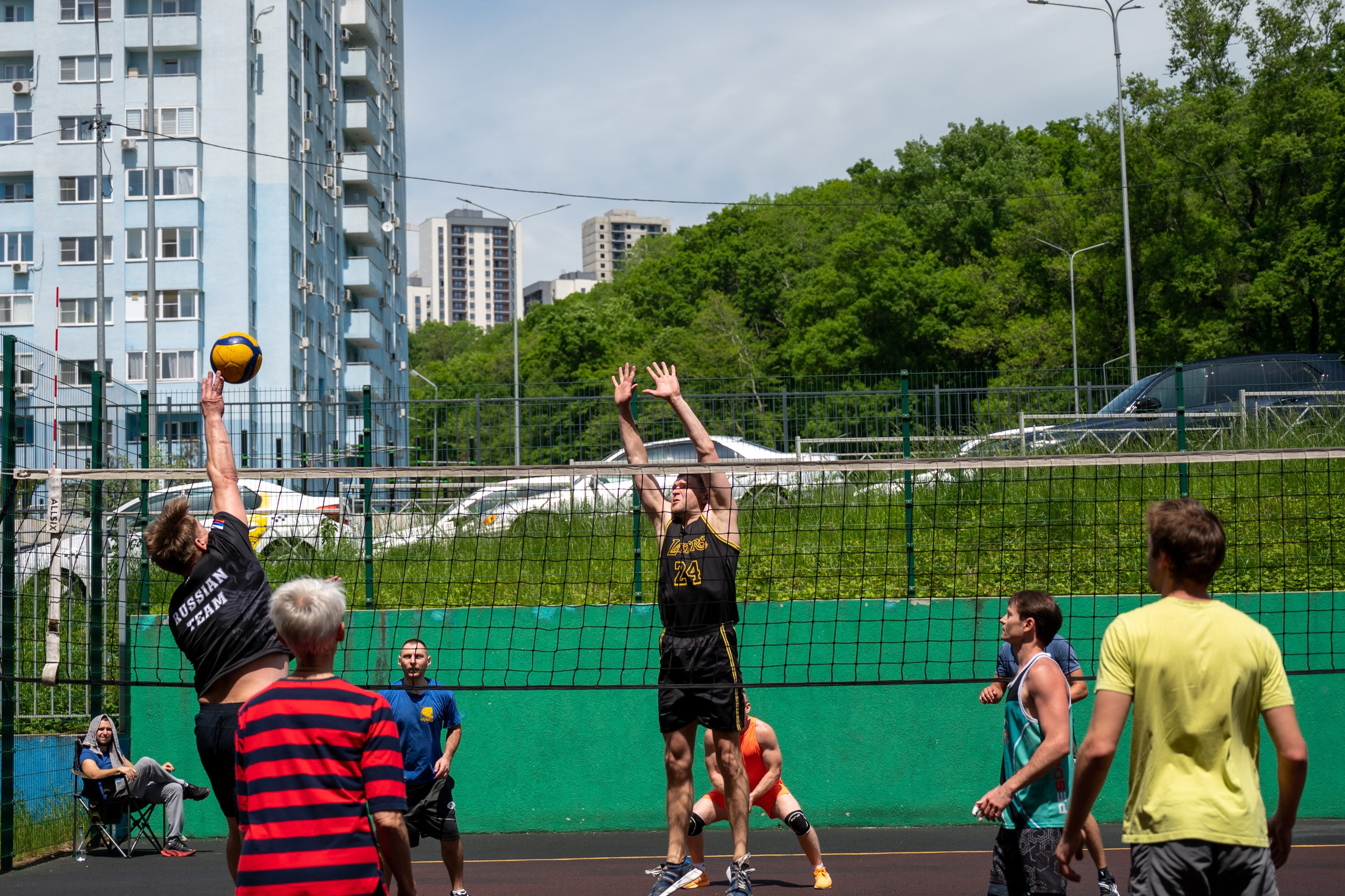 Турнир по Волейболу. Фотографирую счастливых людей в Сочи