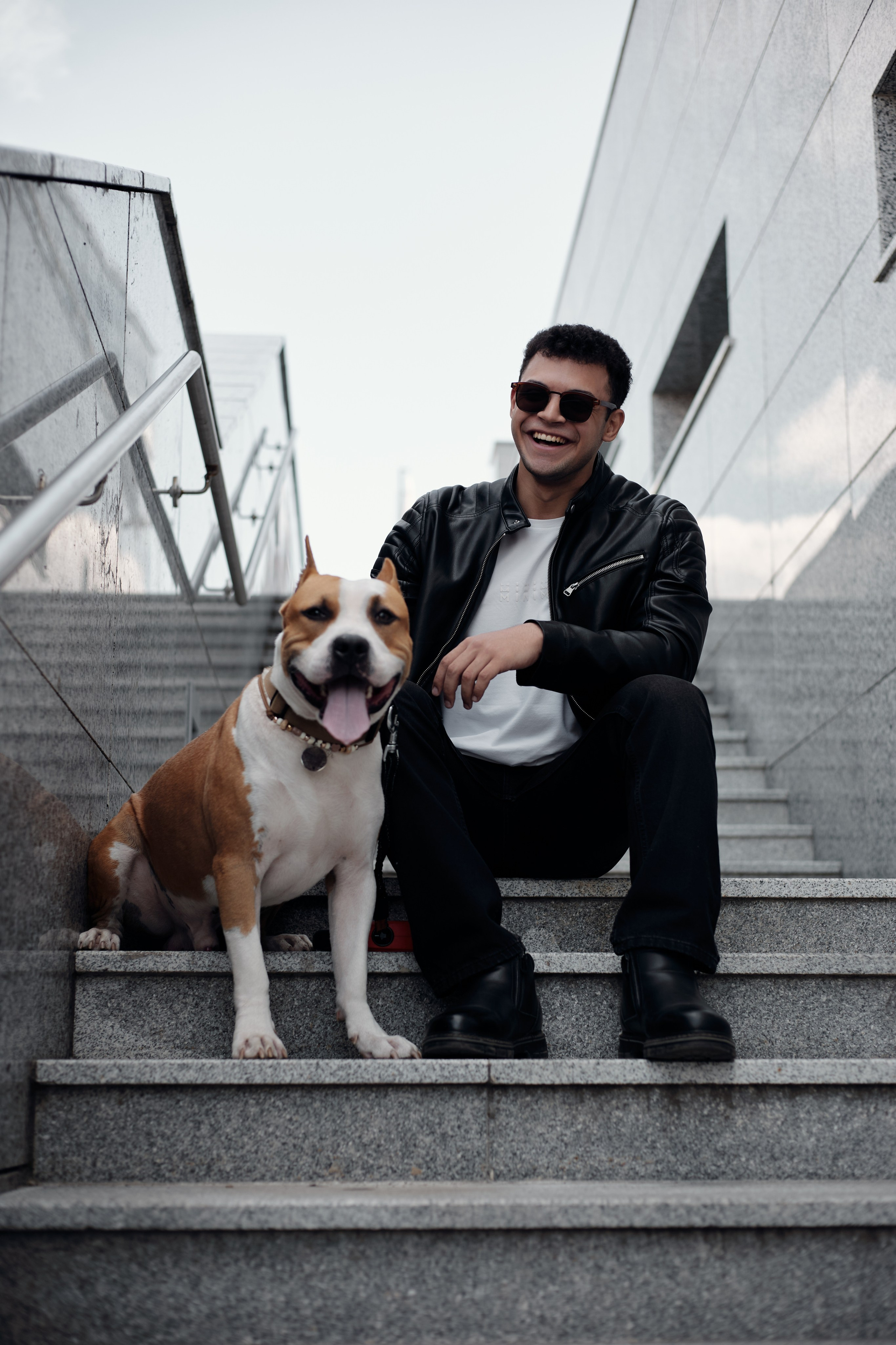 Абдо (прогулка с собакой). Фотограф из Казани