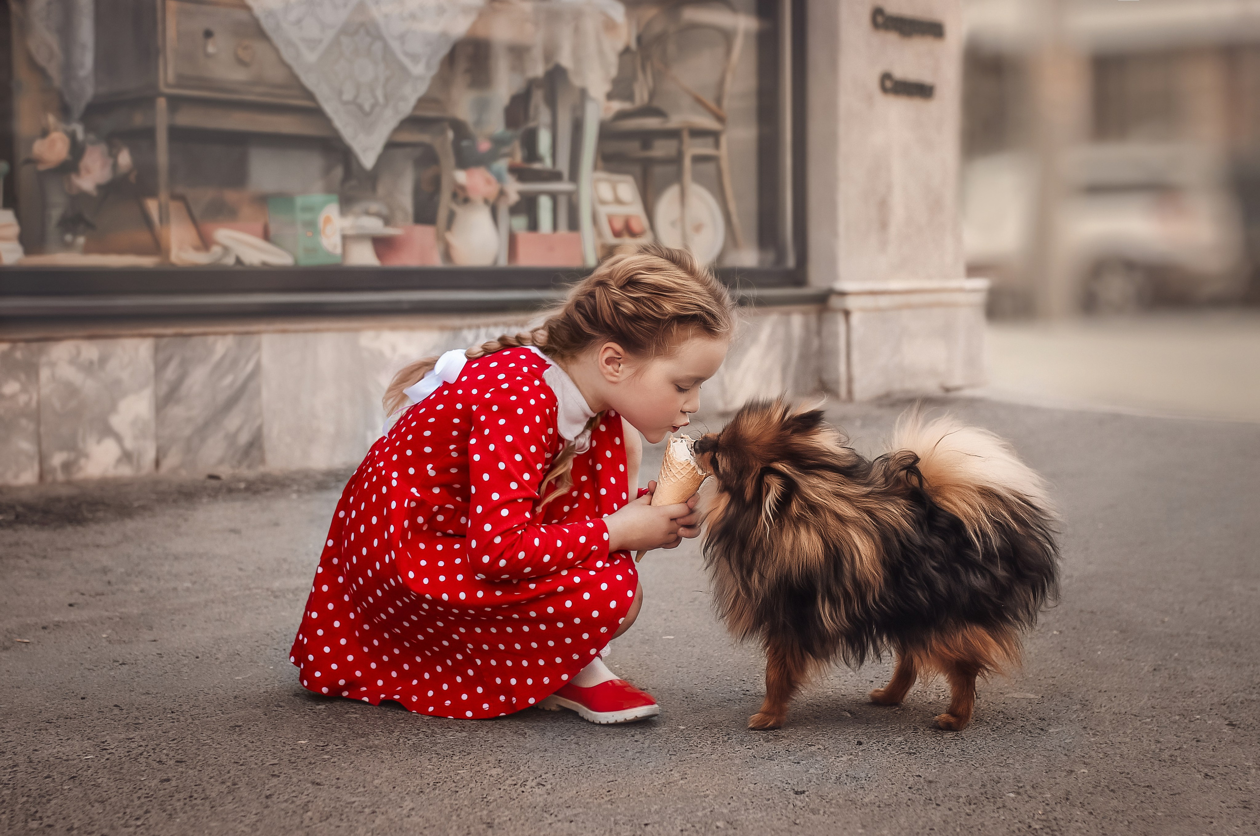 Дети и животные. Ксения Воробьёва | Детский семейный фотограф и видеограф в Екатеринбурге