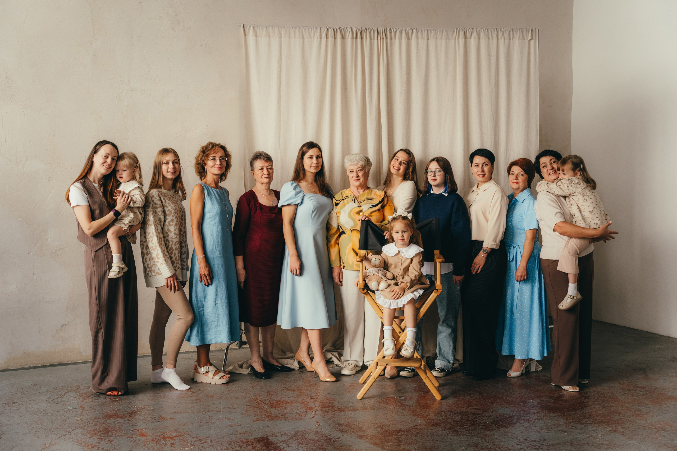 Большая семья. Семейный фотограф • Домашние съемки в Нижнем Новгороде