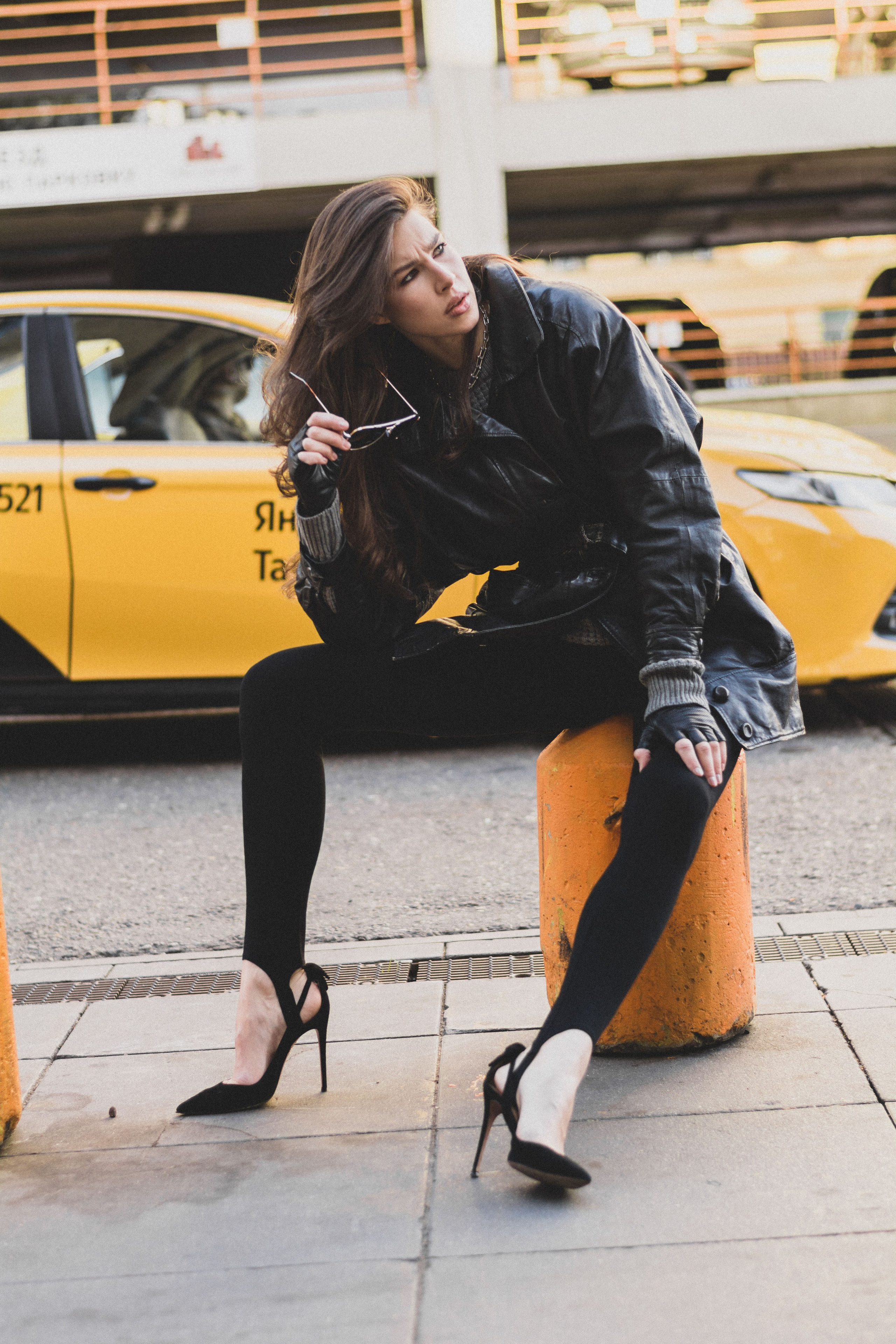 Злата. Женский портрет в городе. Портретный фотограф в Санкт-Петербурге Наталья Родионова