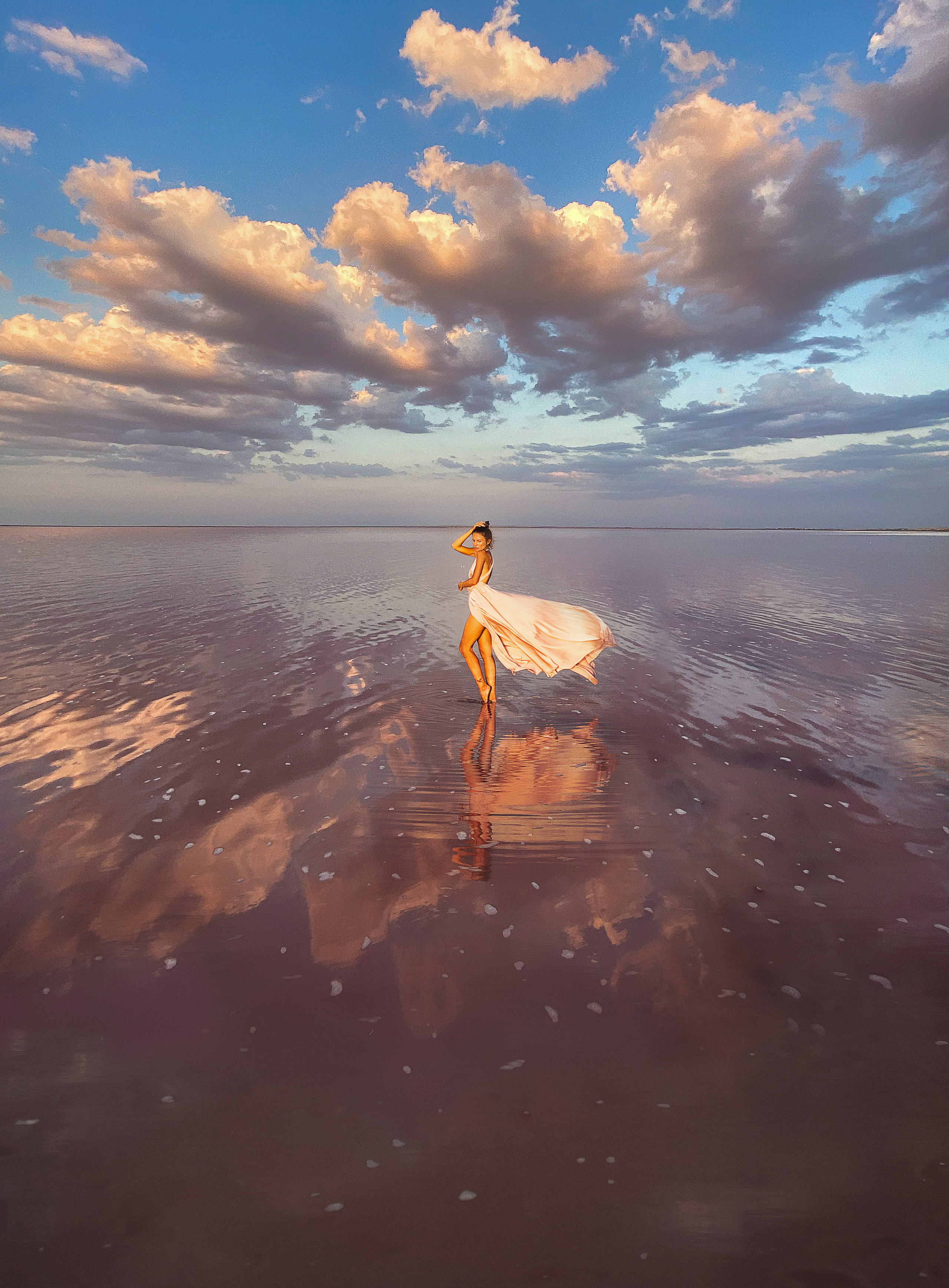 Розовое озеро Сасык-Сиваш (Евпатория). Фотограф в Крыму Лебедева Александра
