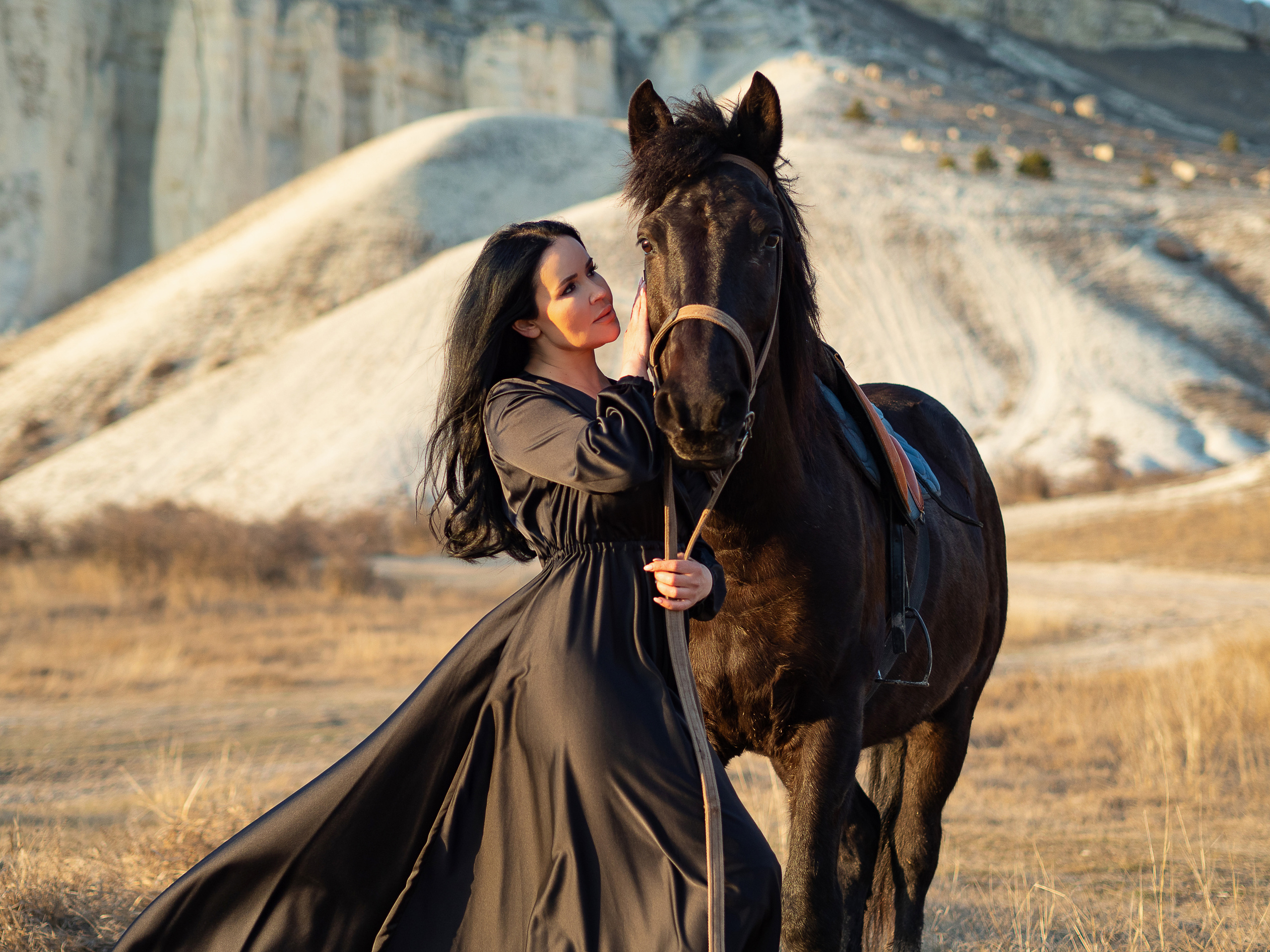 Черное платье для фотосессий. Фотограф в Крыму Лебедева Александра
