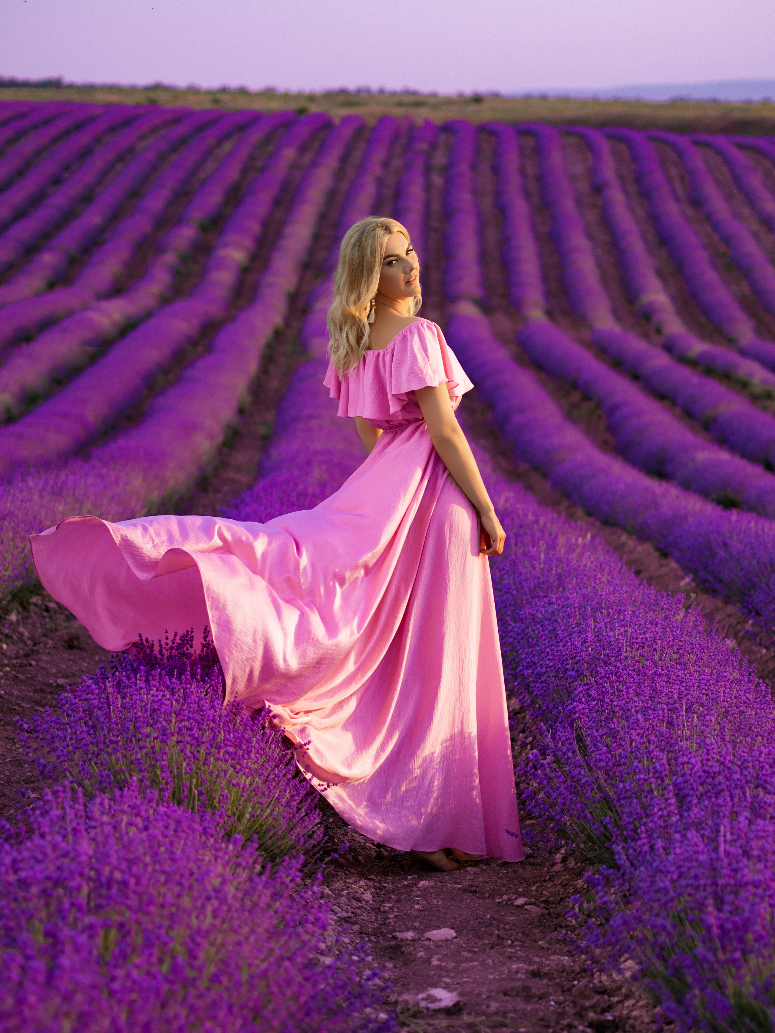 Розовое платье для фотосессий. Фотограф в Крыму Лебедева Александра
