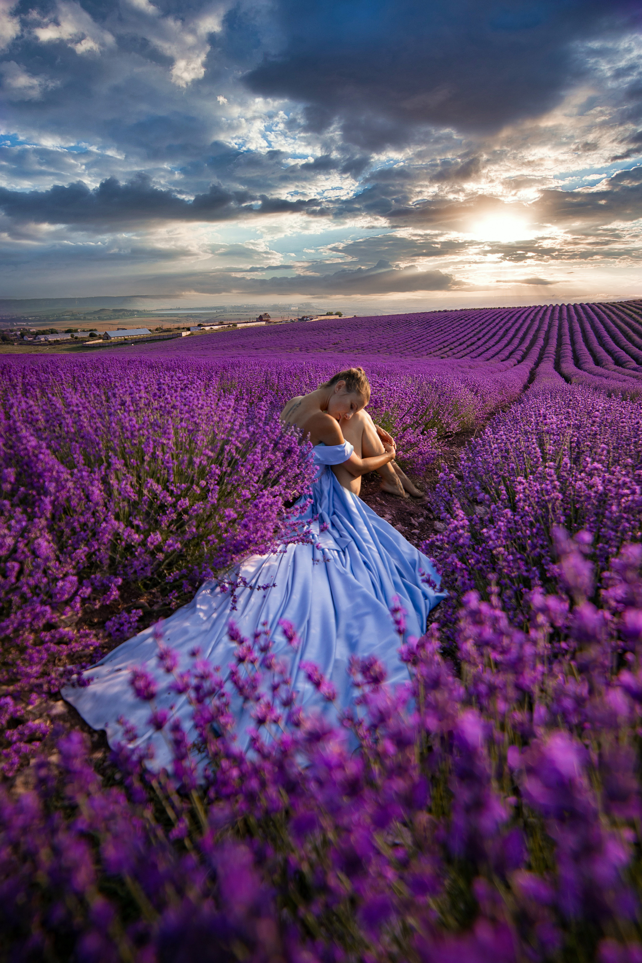 Лавандовое поле (Тургеневка). Фотограф в Крыму Лебедева Александра