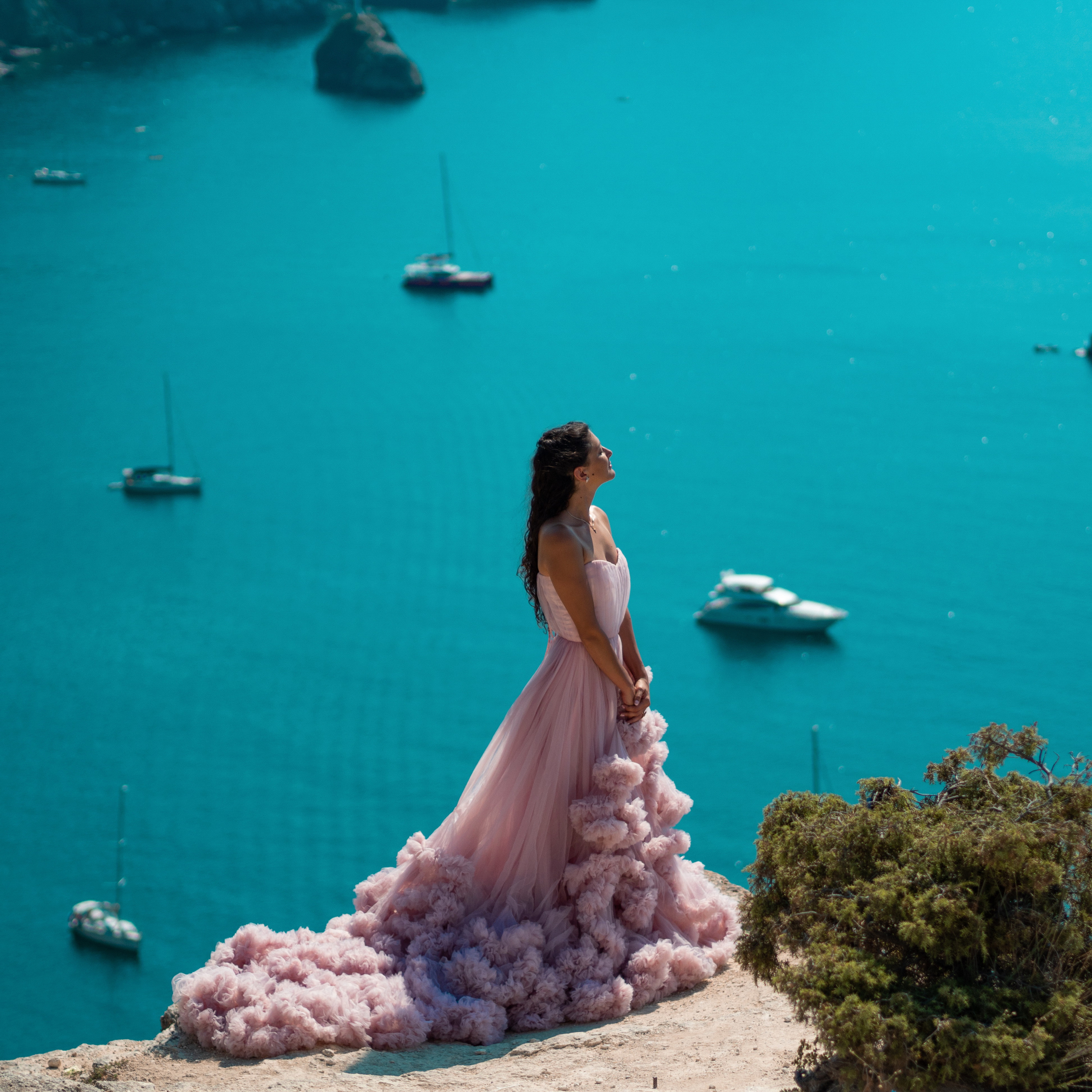 Платье облако для фотосессий. Фотограф в Крыму Лебедева Александра