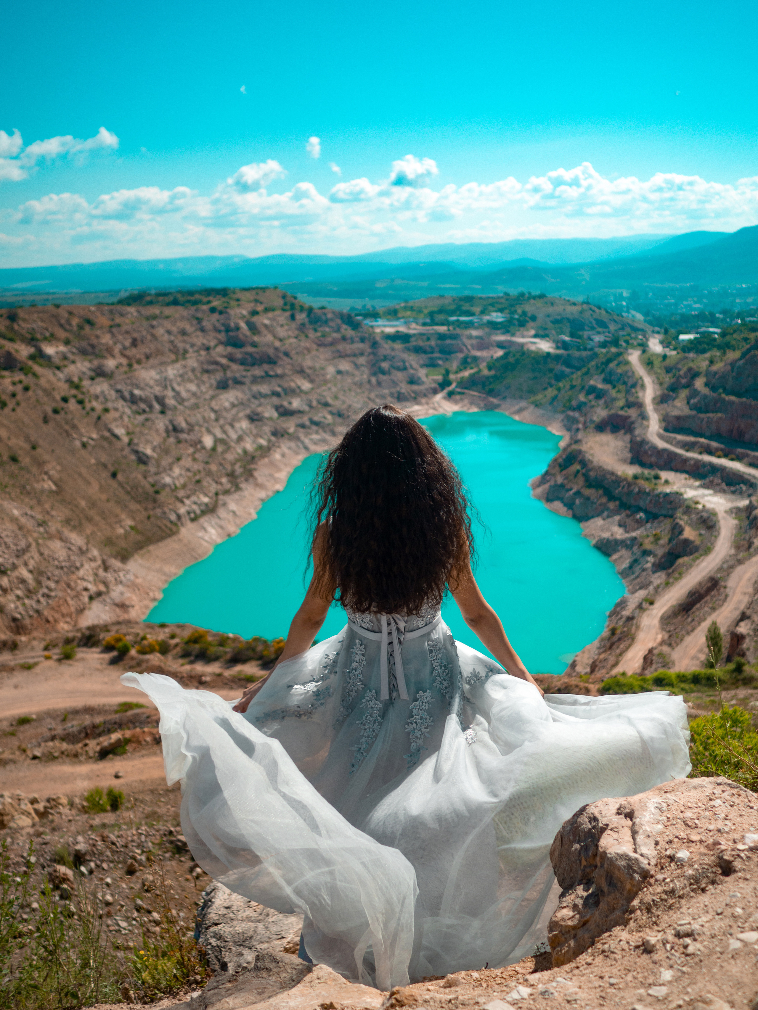 Серое платье для фотосессий. Фотограф в Крыму Лебедева Александра