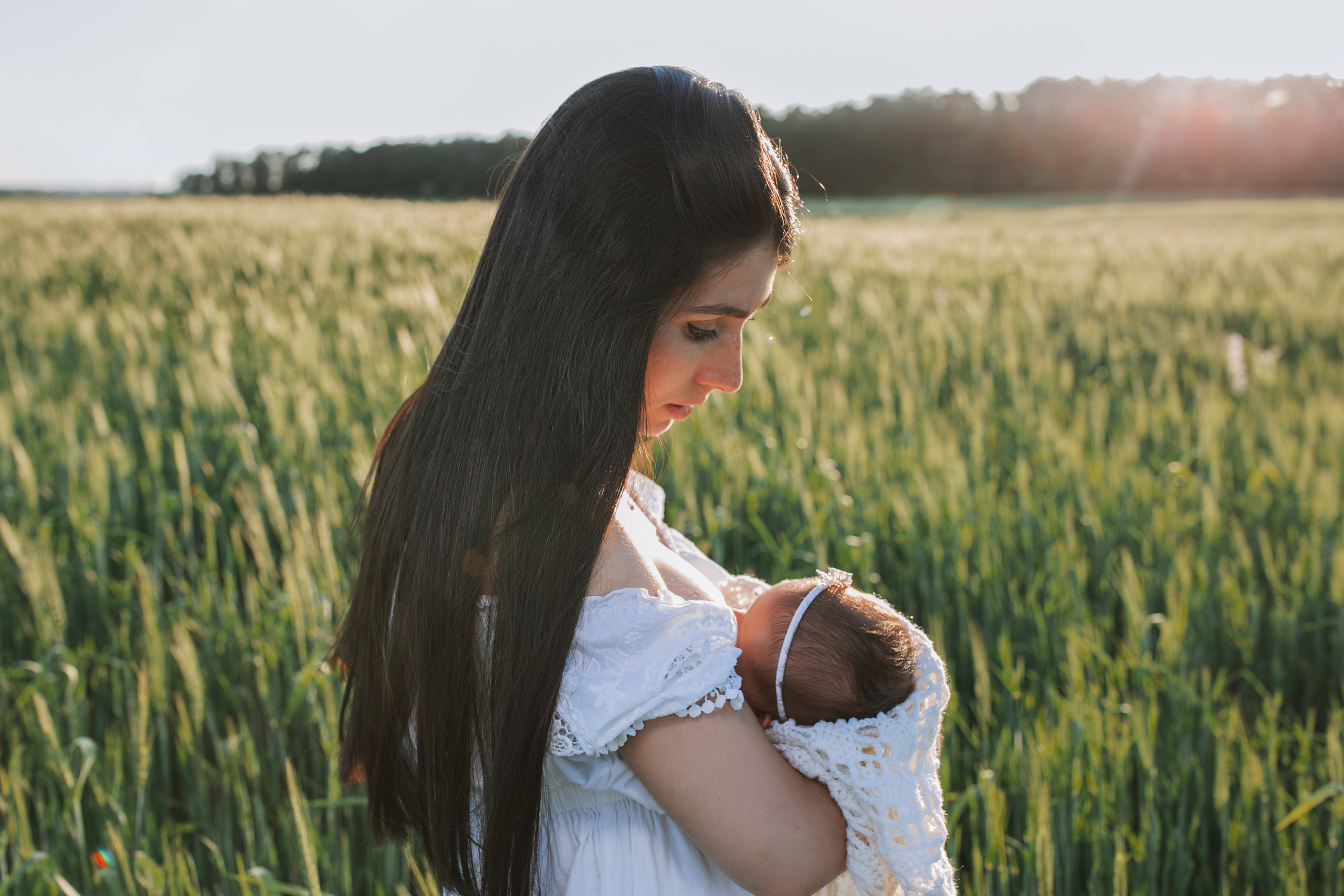 Семейная съёмка на природе