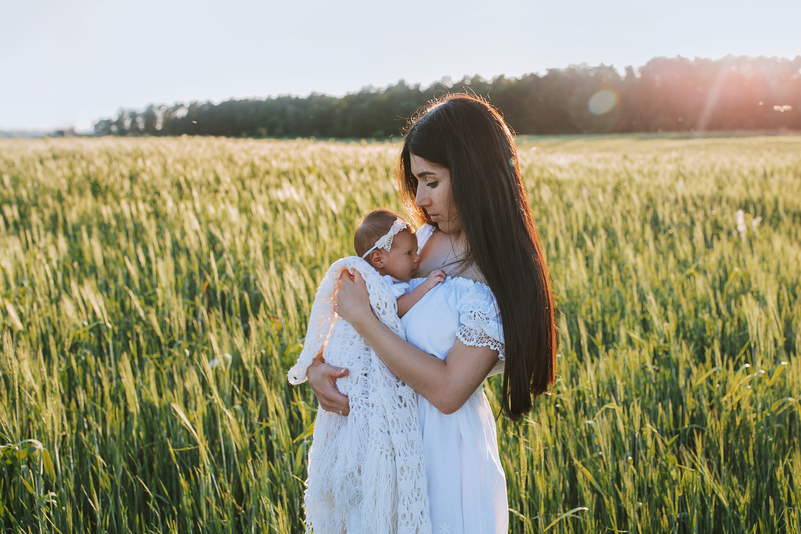 Семейная съёмка на природе