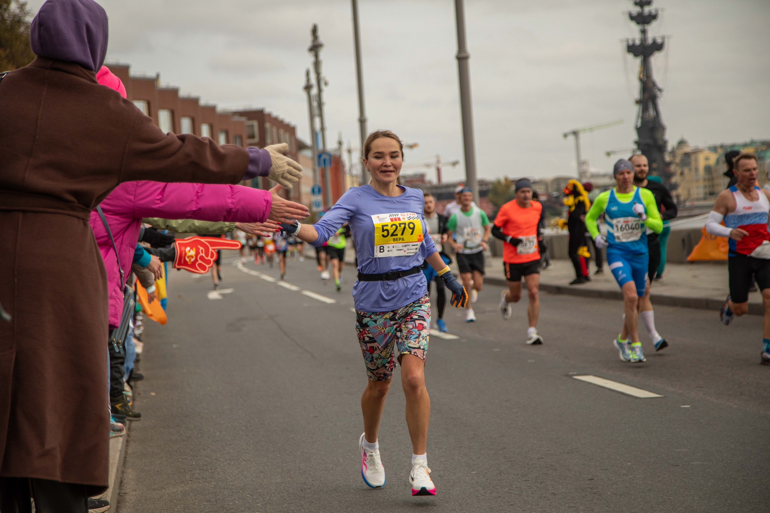 Московский марафон 2024, 13.10.24. Фотограф Сергей Ловкий