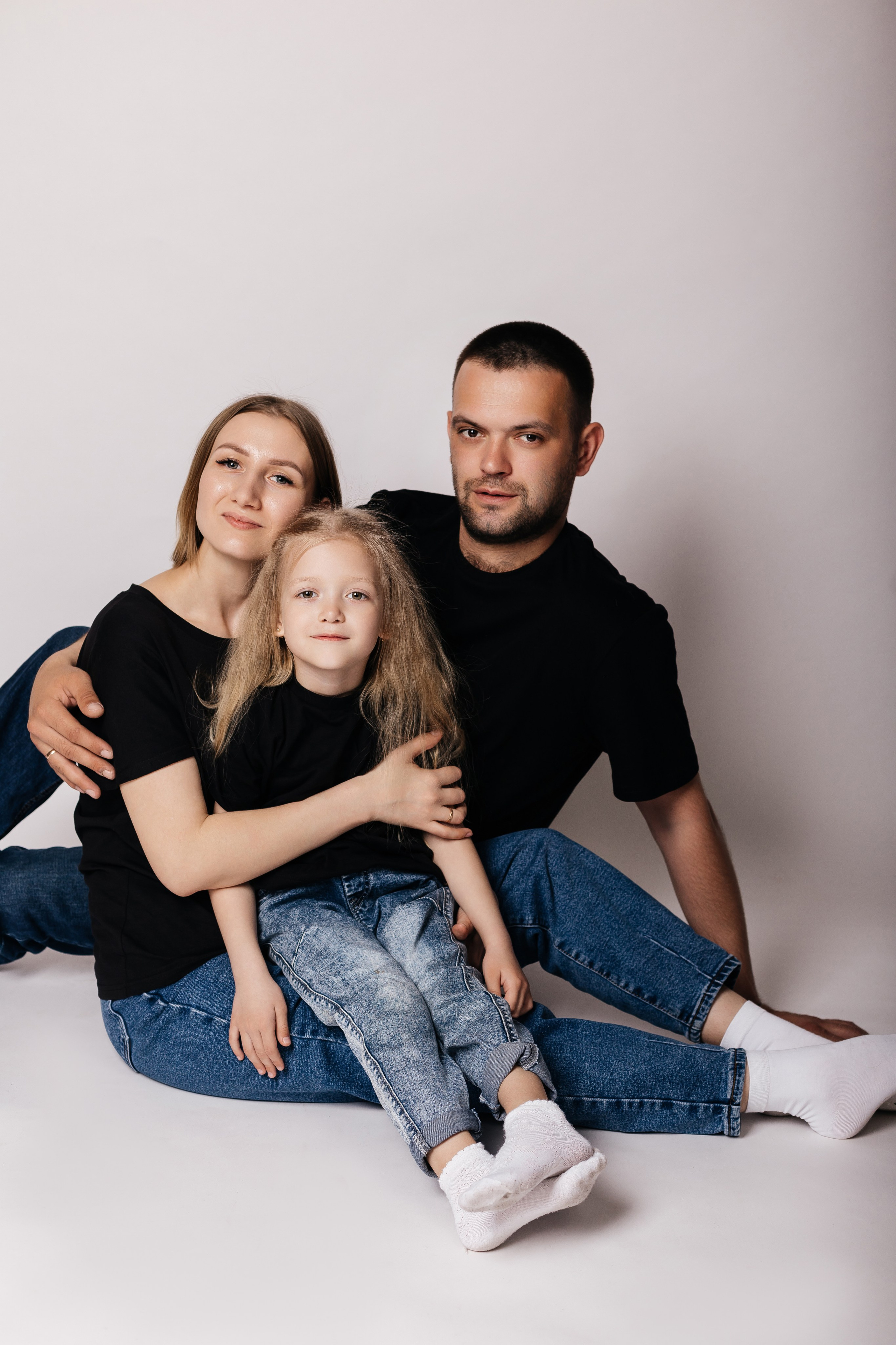 Александр, Кристина и Мия. Фотограф свадебный, семейный и детский в г. Калачинск Олеся Казакова