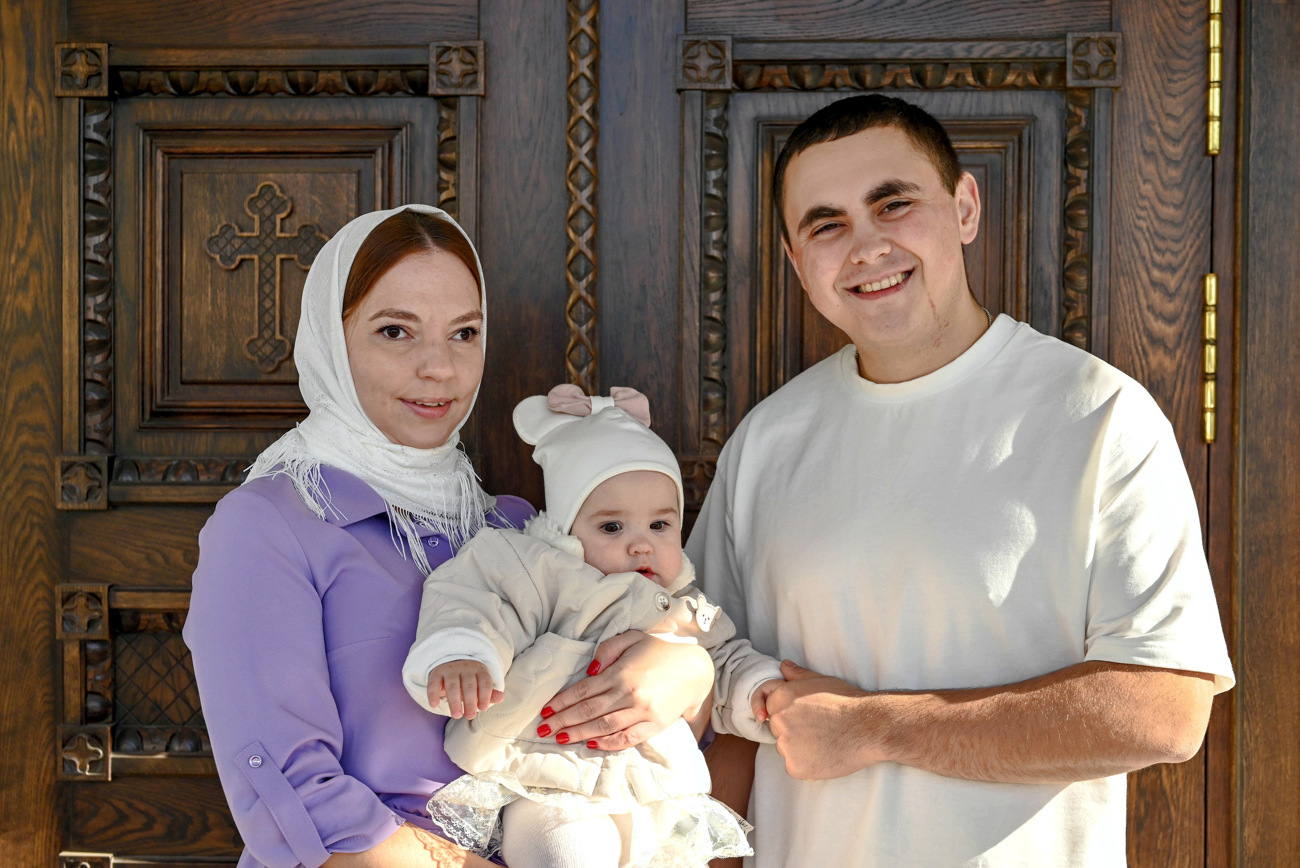 Крещение Вероники. Семейный и детский фотограф Москва