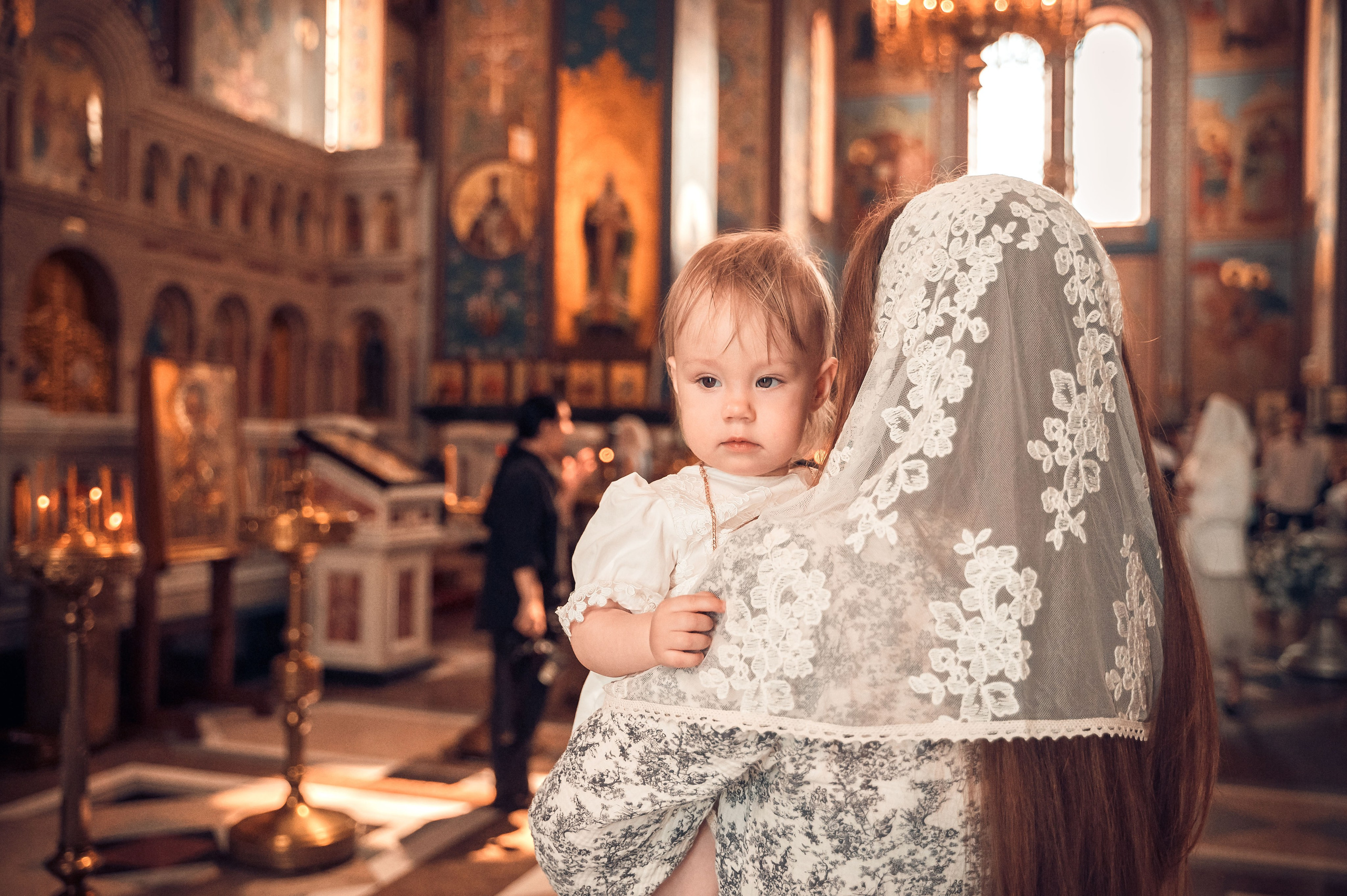 Крещение Евы в храме Александра Невского (Краснодар) — фотоальбом от фотографа Людмилы Абрамовой