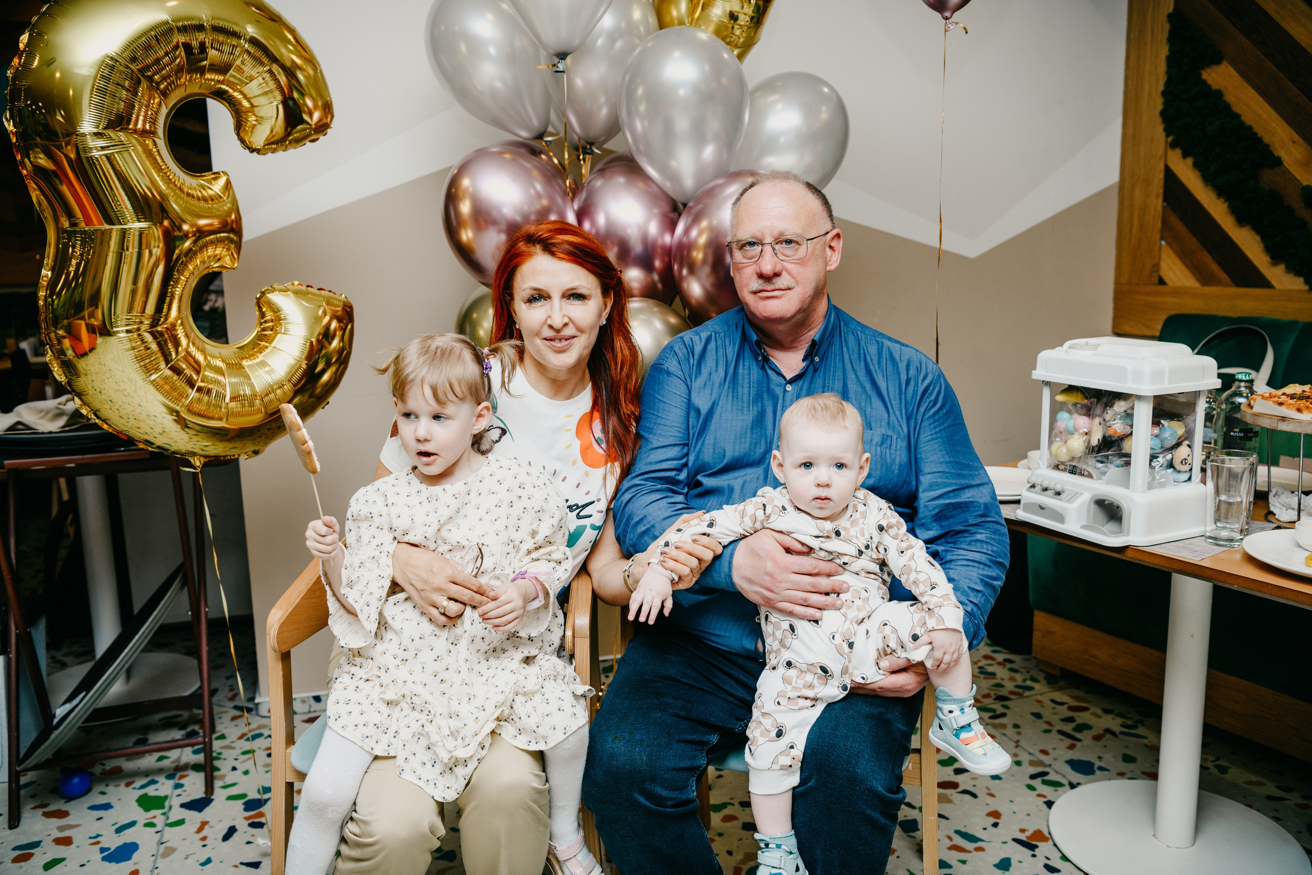 ДР Лизика. 3 года. Фотограф на выписку из роддома в Москве и МО