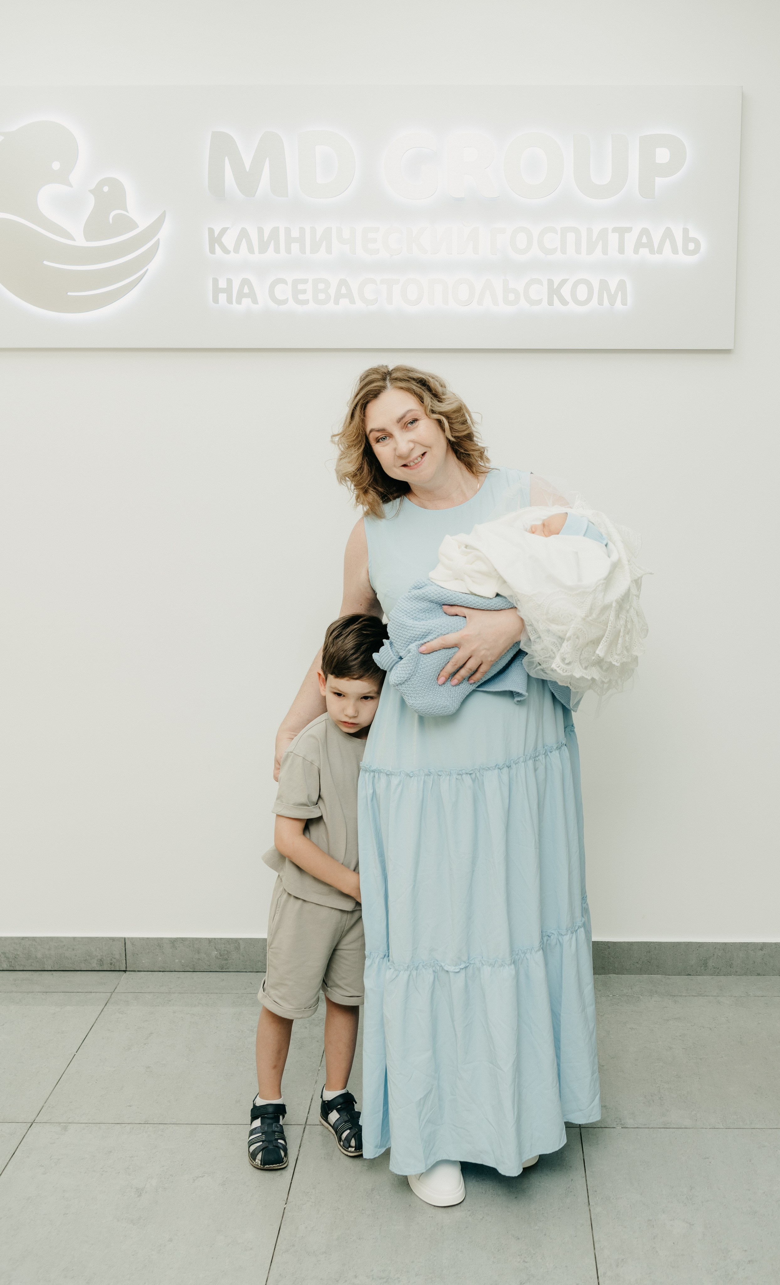 Выписка Андрюши. «Мать и дитя» на Севастопольском. Фотограф на выписку из роддома в Москве и МО
