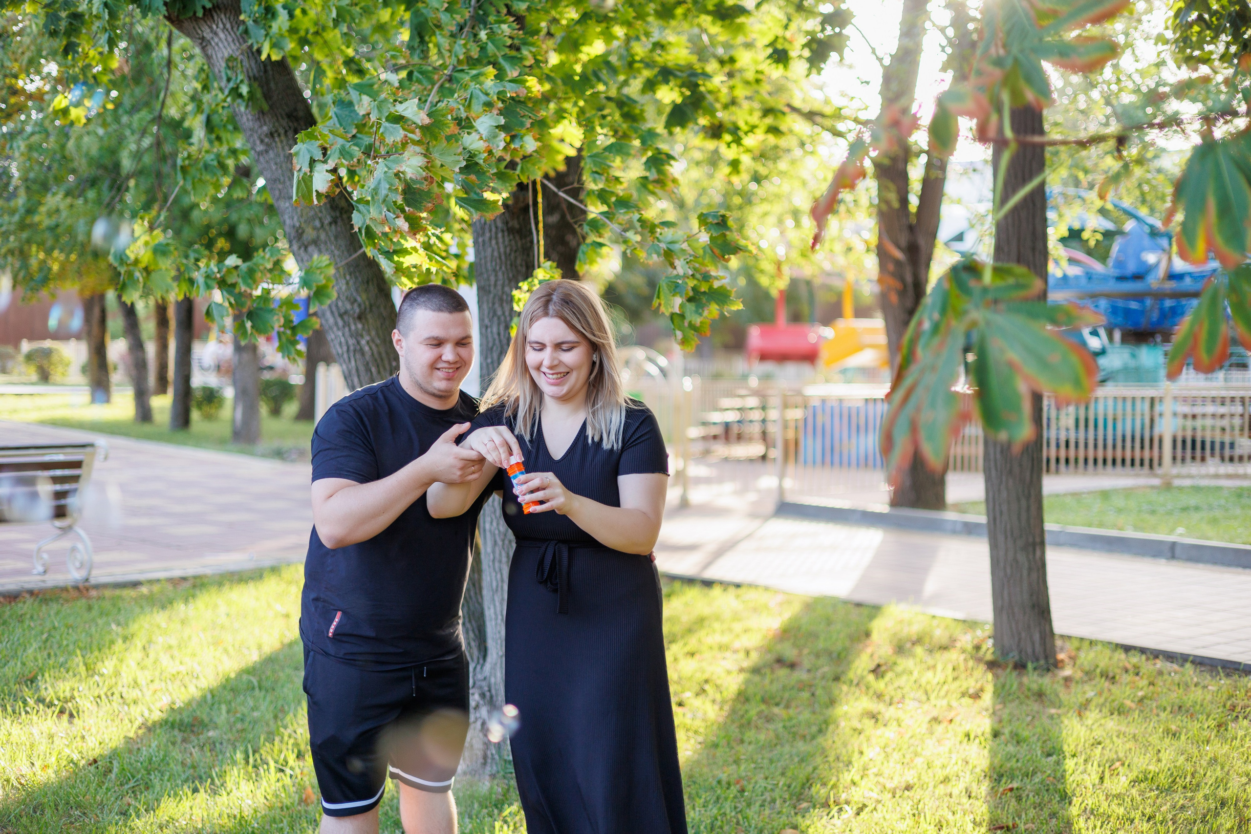 Прогулка в парке. Свадебный и семейный фотограф в Армавире
