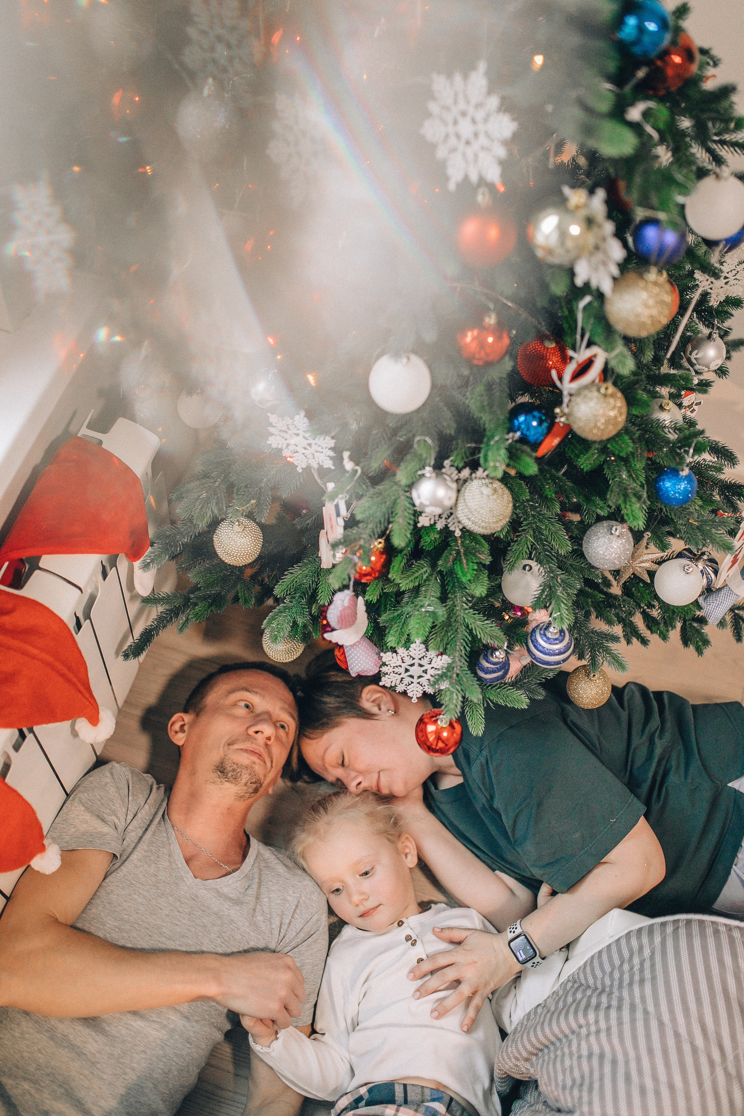 Новогодняя домашняя фотосъемка. Фотограф Лебедева Наталья